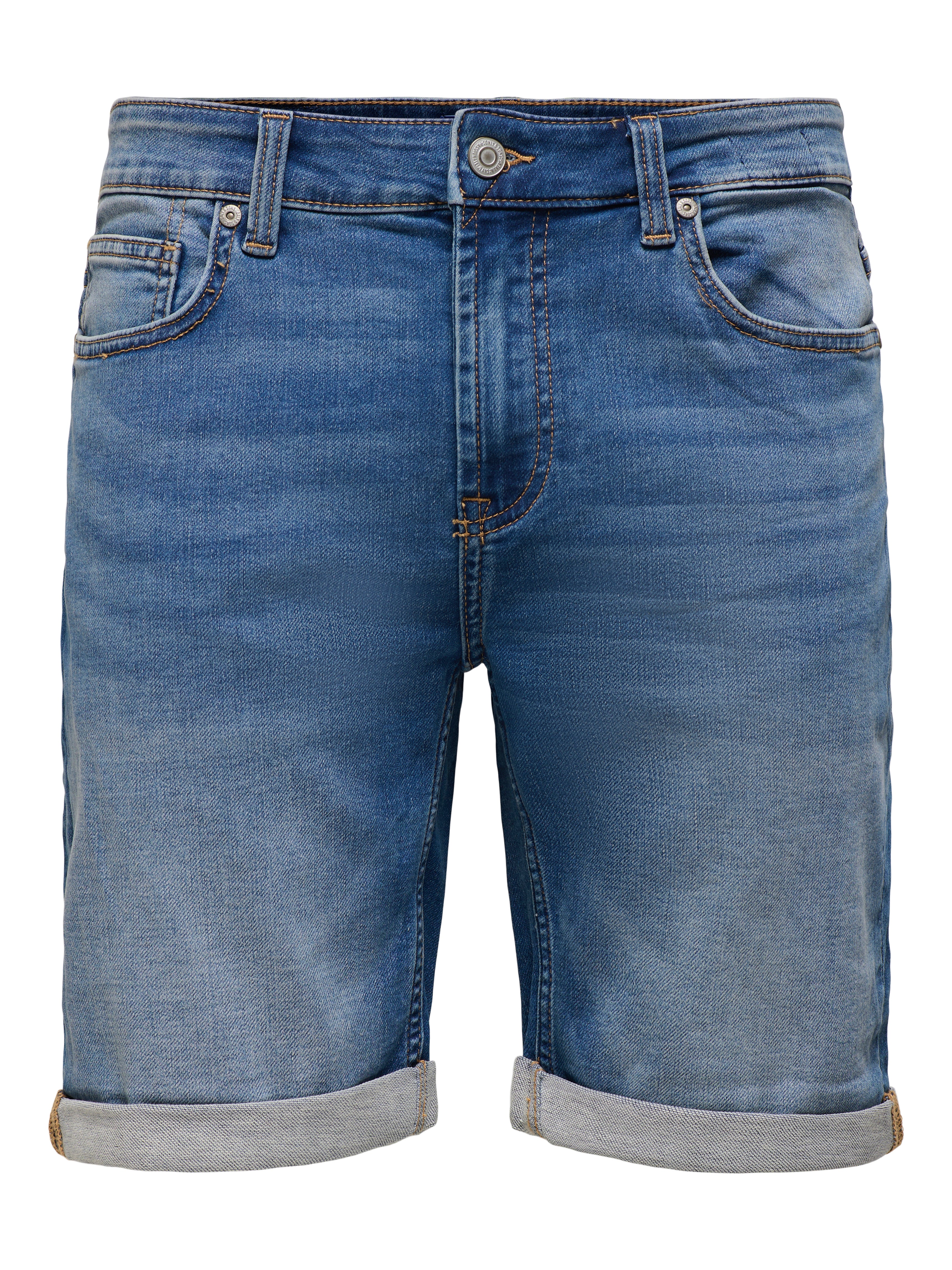 Thumbnail - Onsply Mittlere Taille Normal Geschnitten Shorts