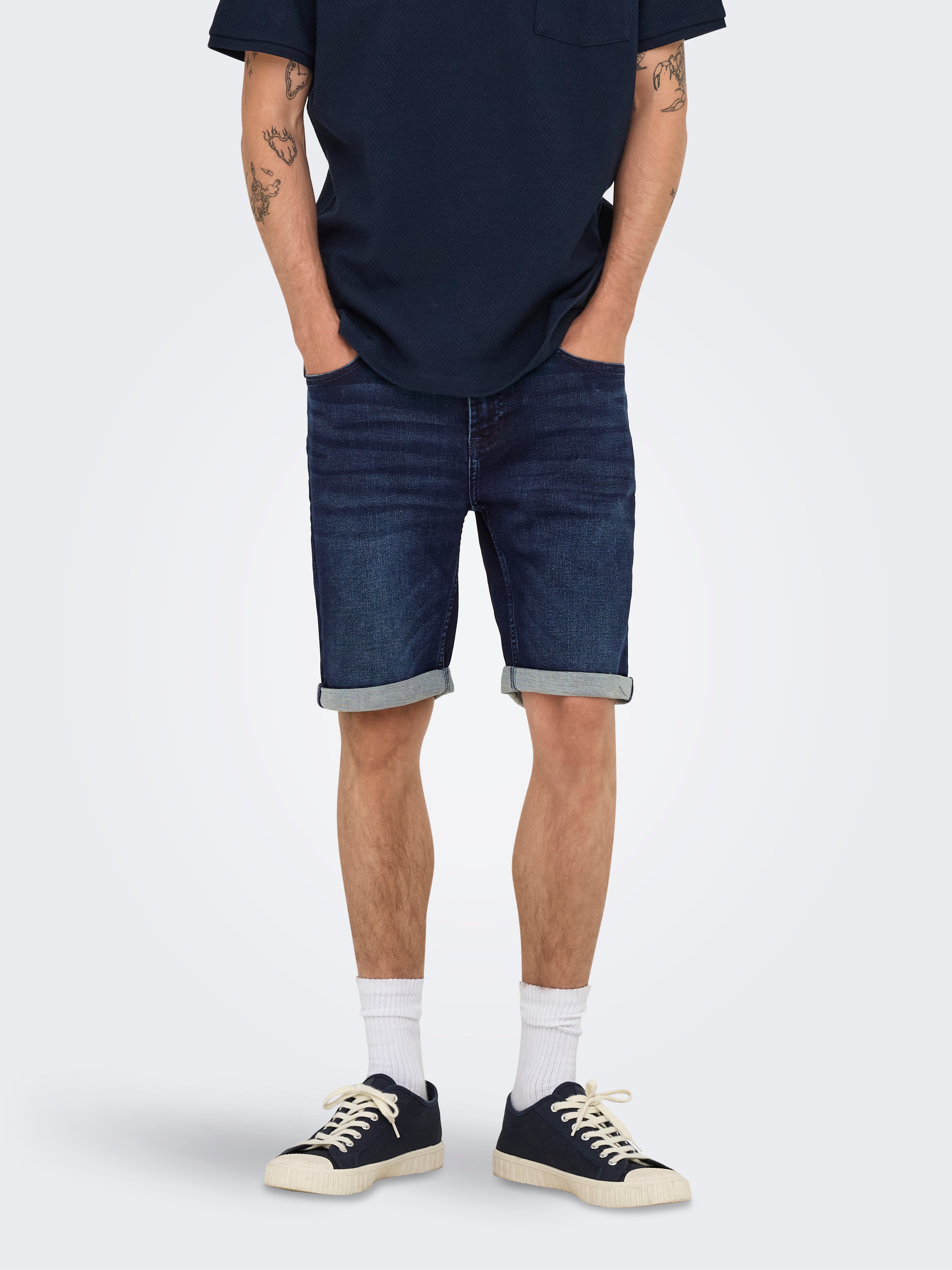 Onsply Mittlere Taille Normal Geschnitten Shorts