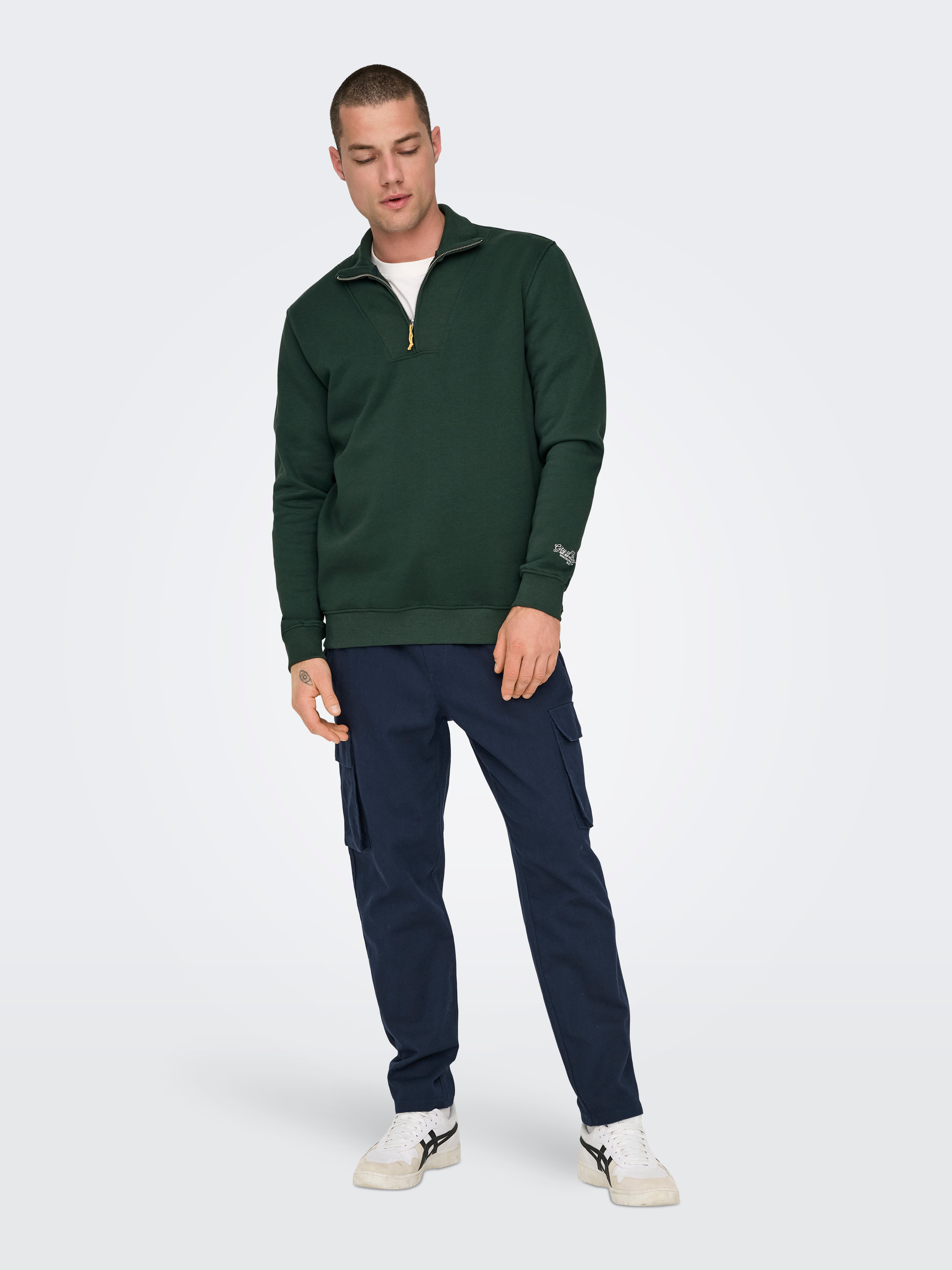 ONSRILEY Sweatshirts | Dark Green | ONLY & SONS® ONSRILEY Sweatshirts | Dark Green | ONLY & SONS®