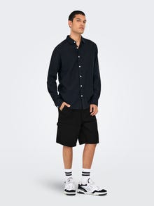 ONLY & SONS ONSEDGE Loose Fit Shorts -Black - 22030223