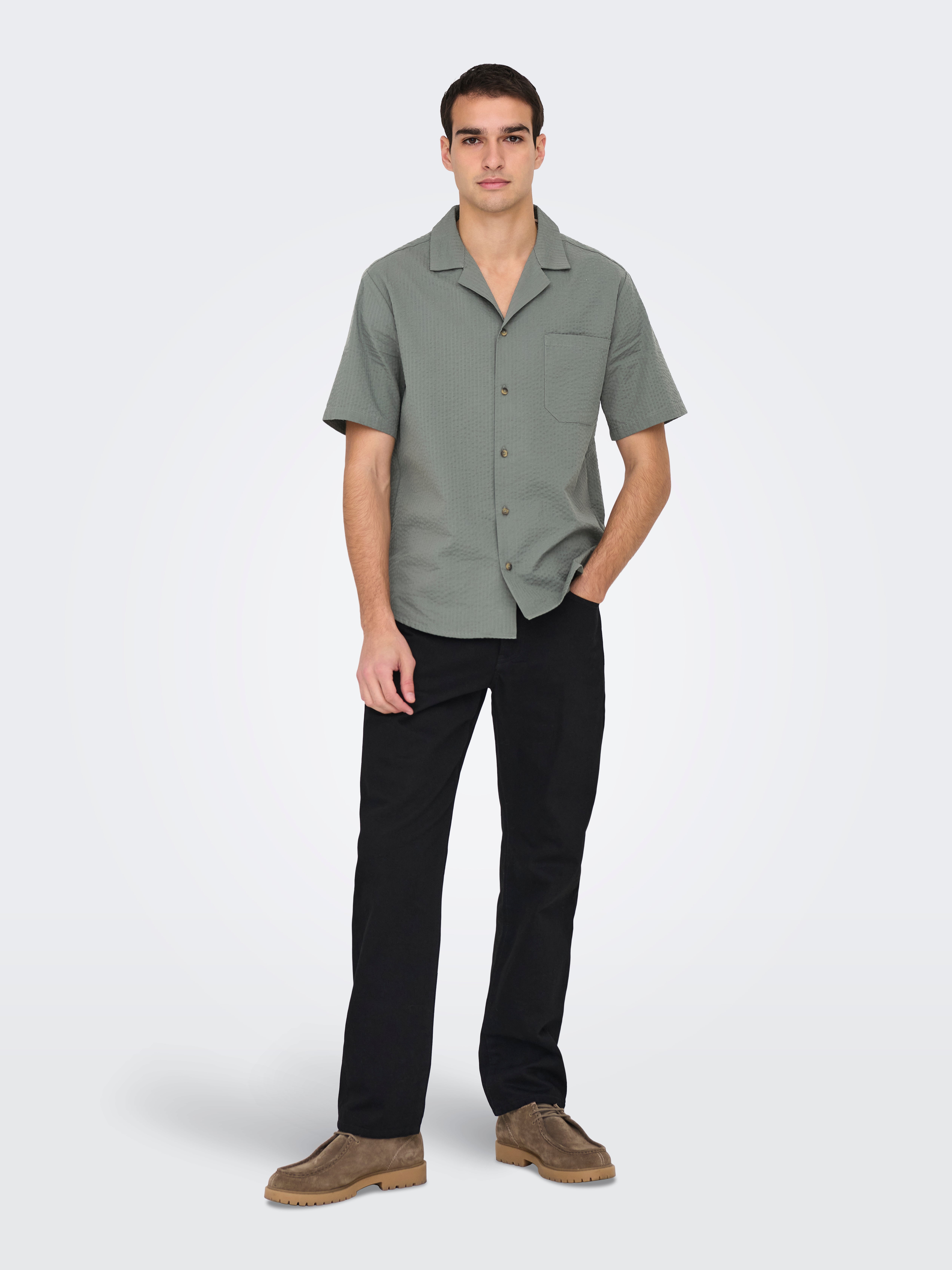 シャツ IONSEOUL Carlier Riven overfit shirt RICK OWENS - SHIRTS - Rick Owens