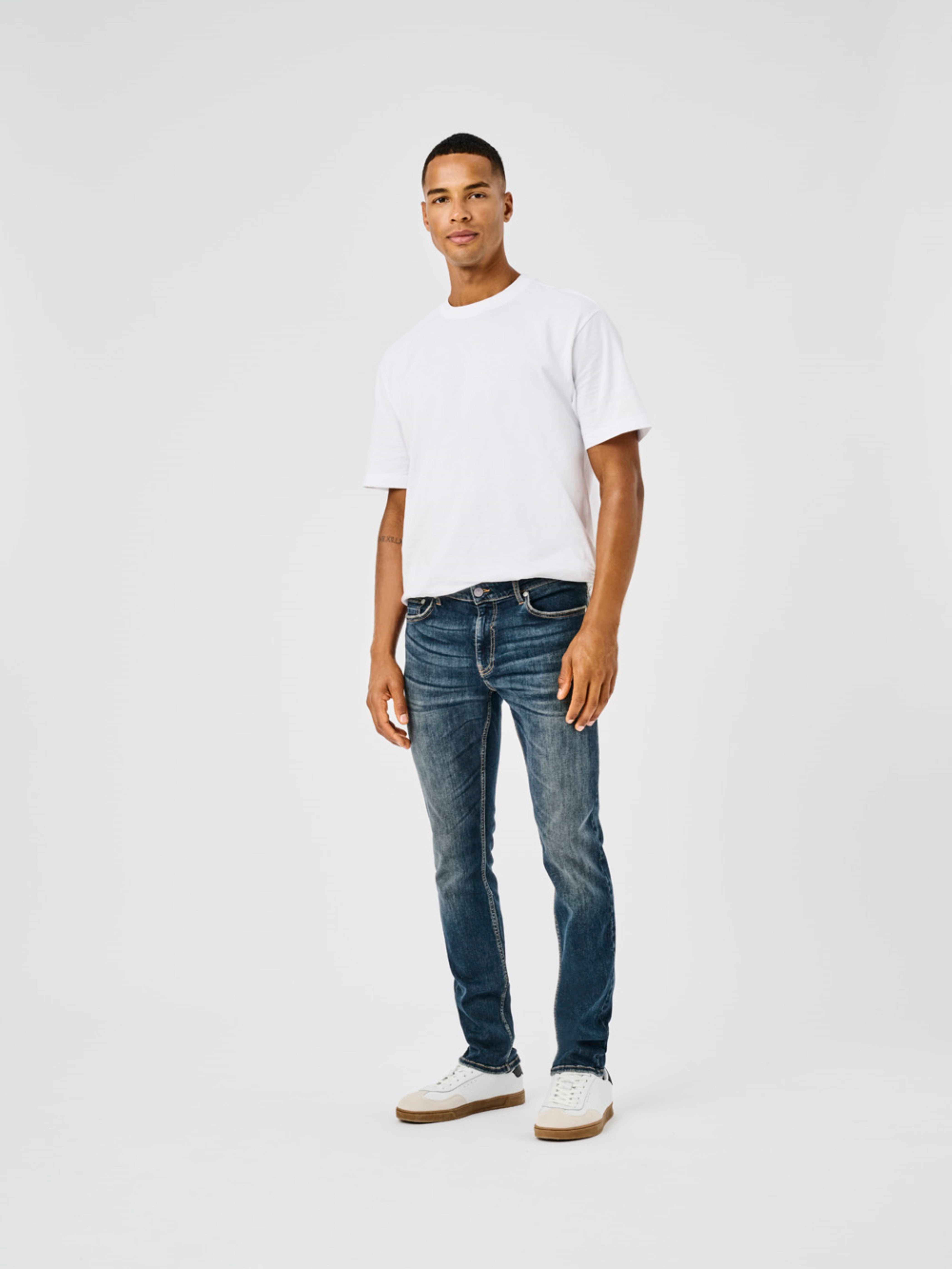 Thumbnail - Onsloom Niedrige Taille Slim Fit Jeans