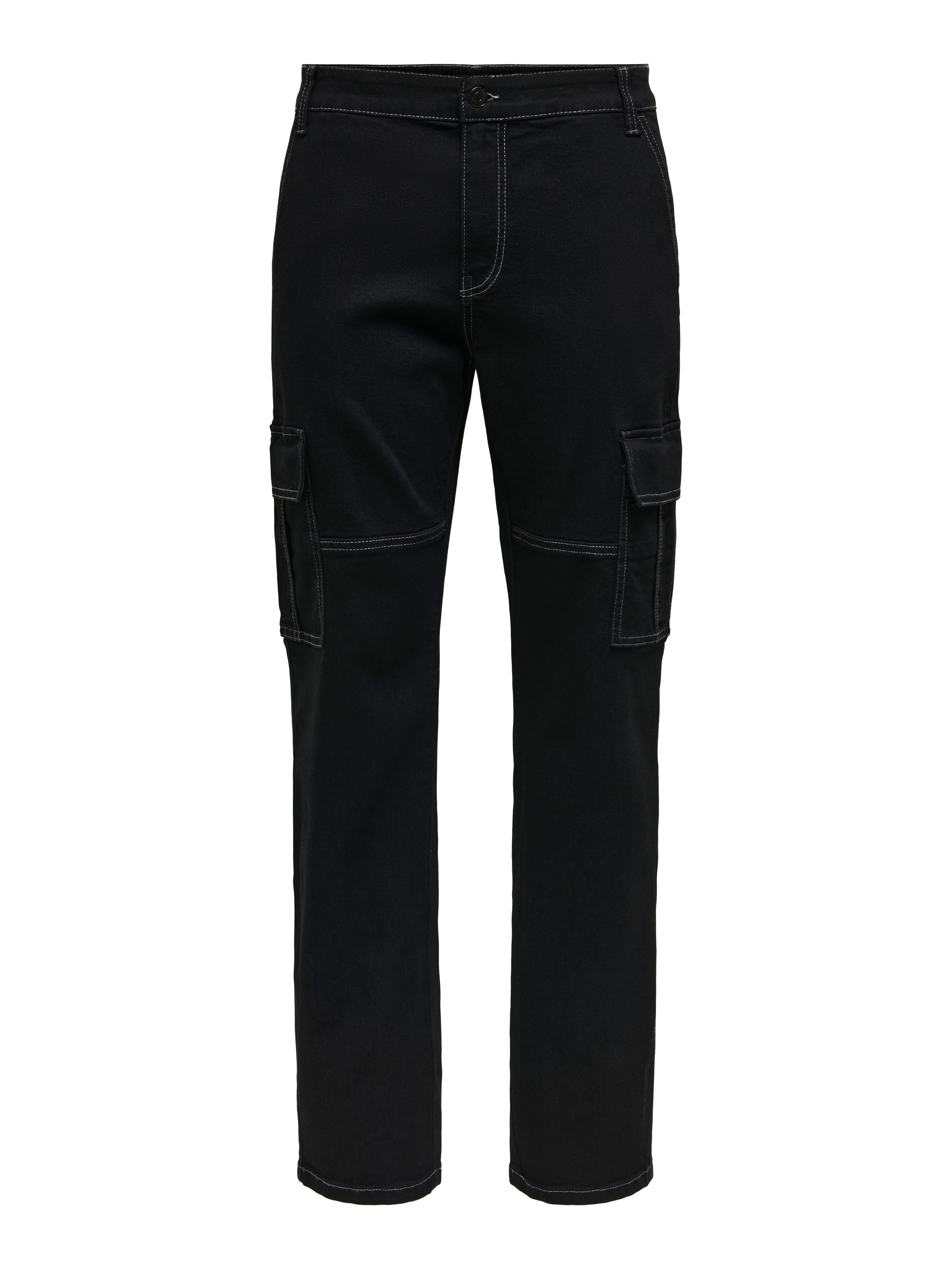 Thumbnail - Onsedge Mittlere Taille Gerade Geschnitten Jeans