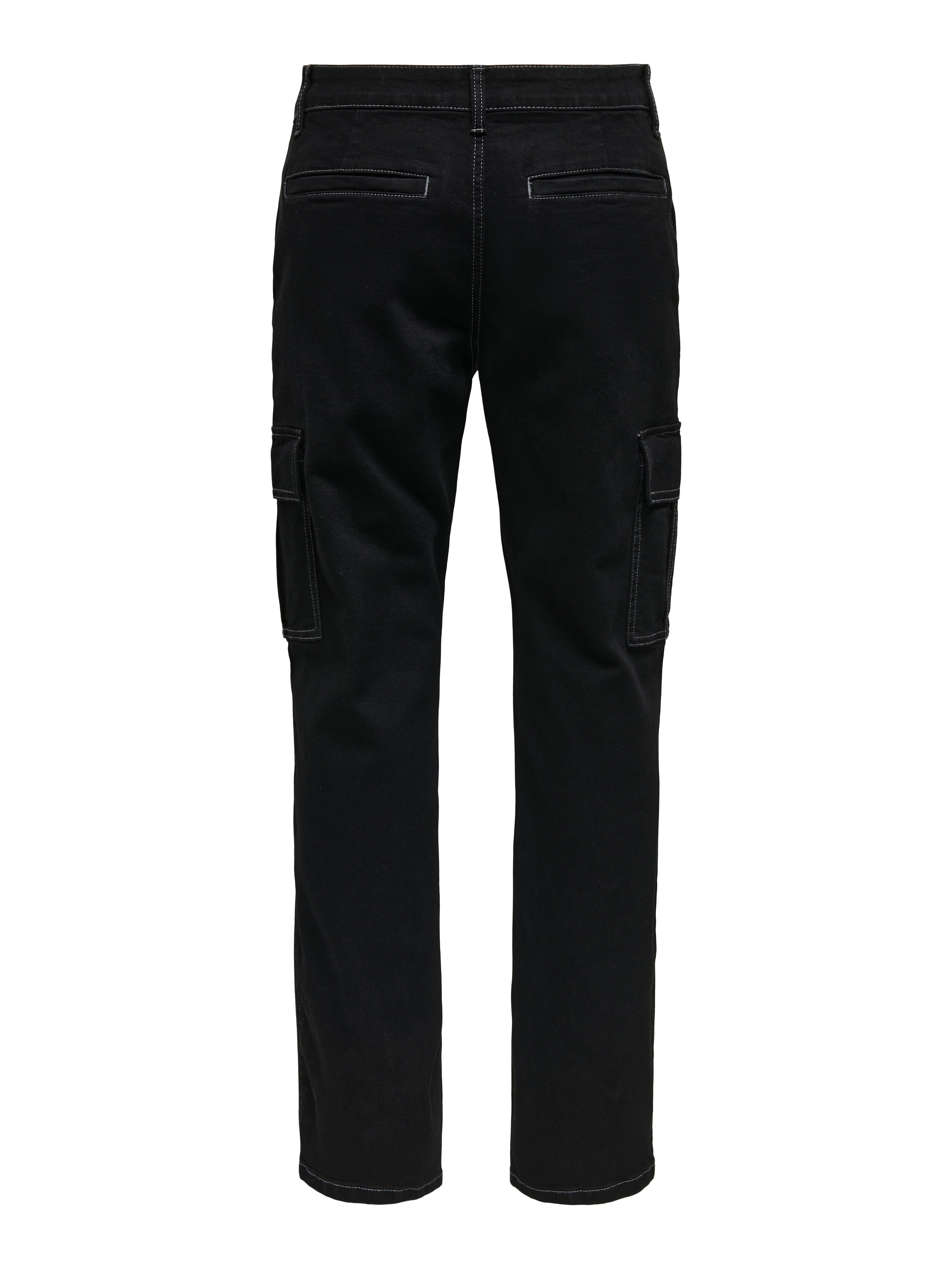 Thumbnail - Onsedge Mittlere Taille Gerade Geschnitten Jeans