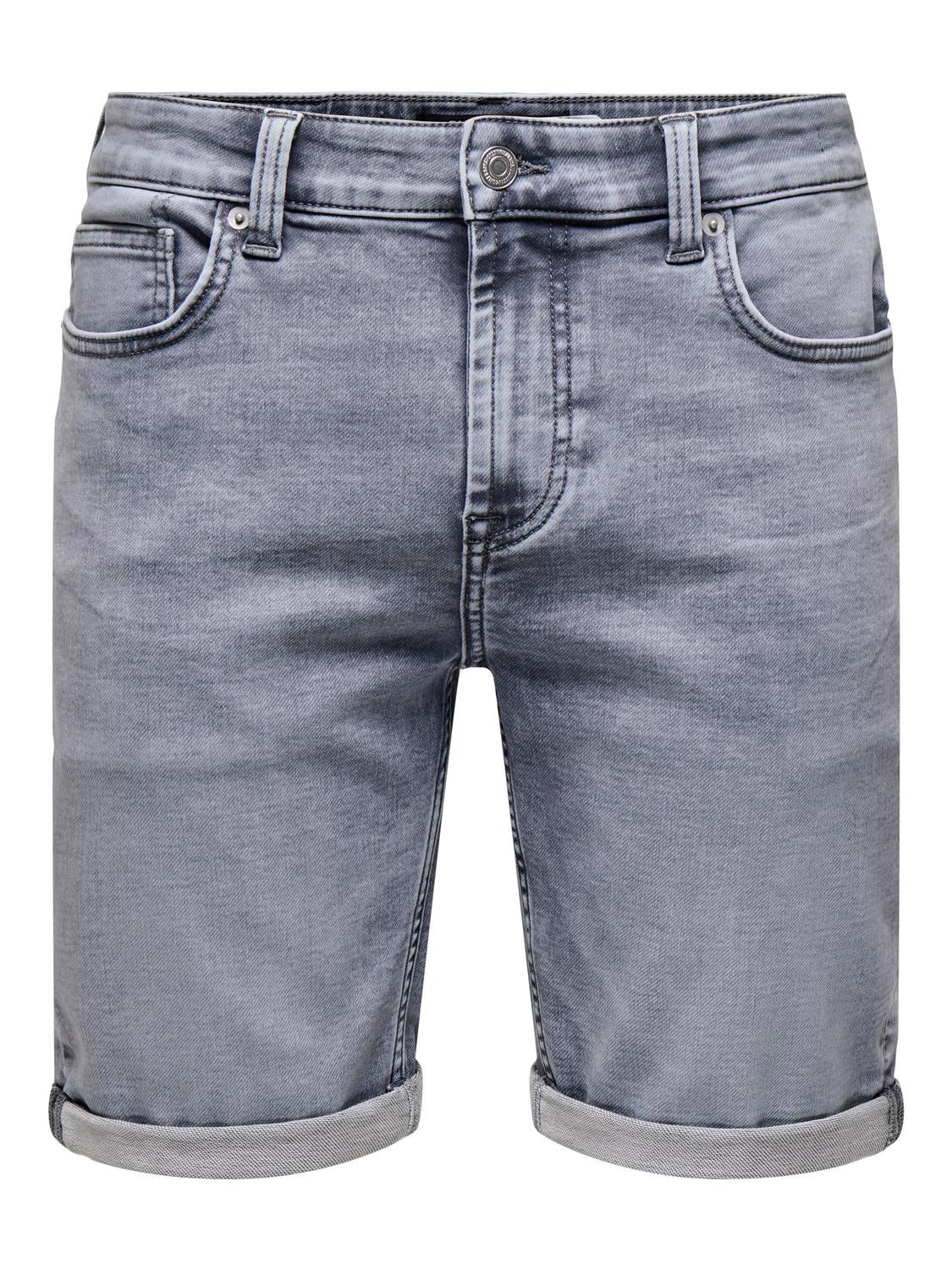 Onsply Mittlere Taille Normal Geschnitten Shorts