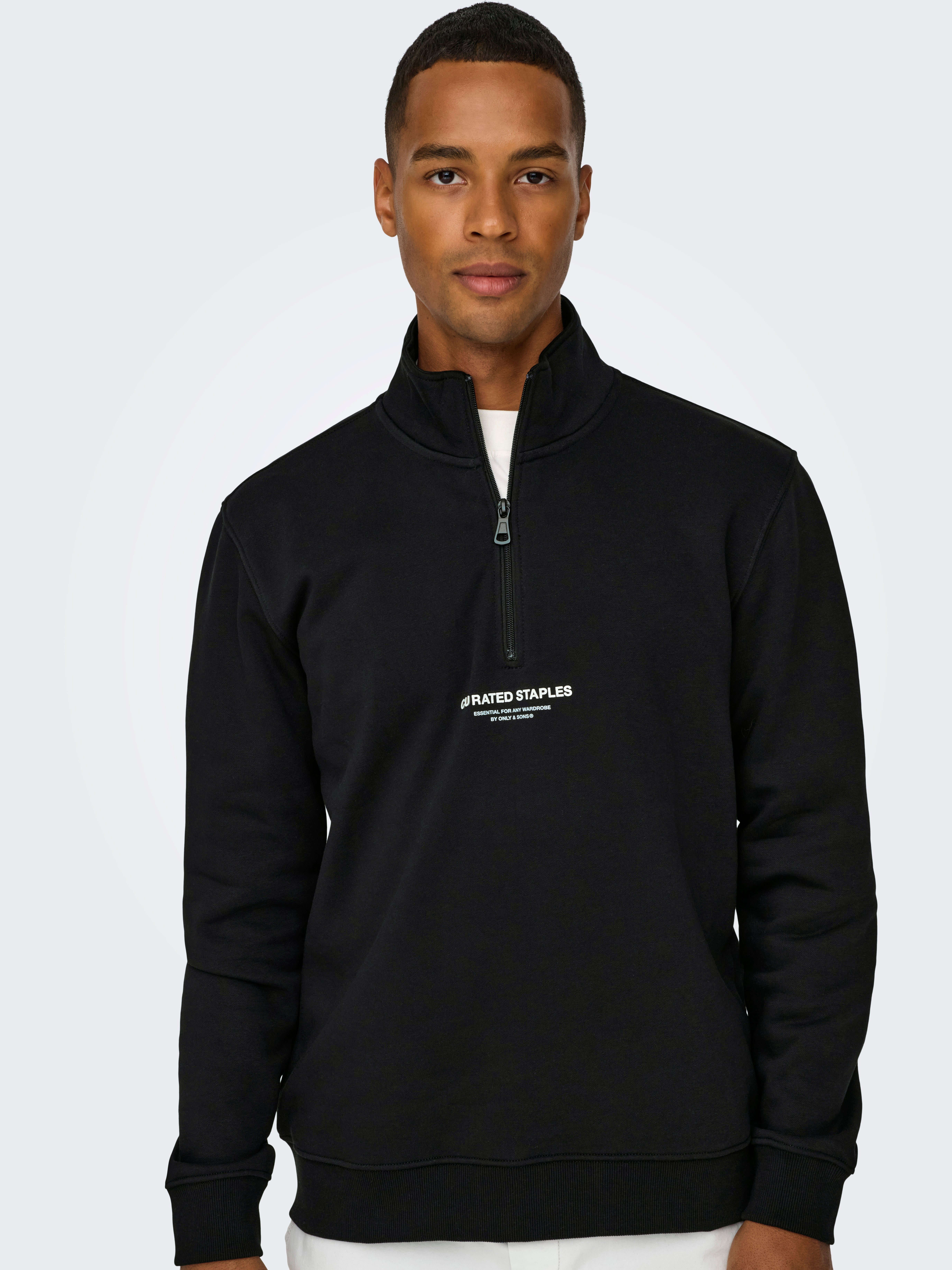 ONLY & SONS ONSCURATED REG Hoodie Sweat, Zilvervoering., M
