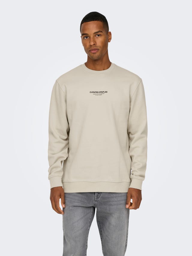 ONSCURATED REG CREW NECK SWEAT ONSCURATED REG CREW NECK SWEAT