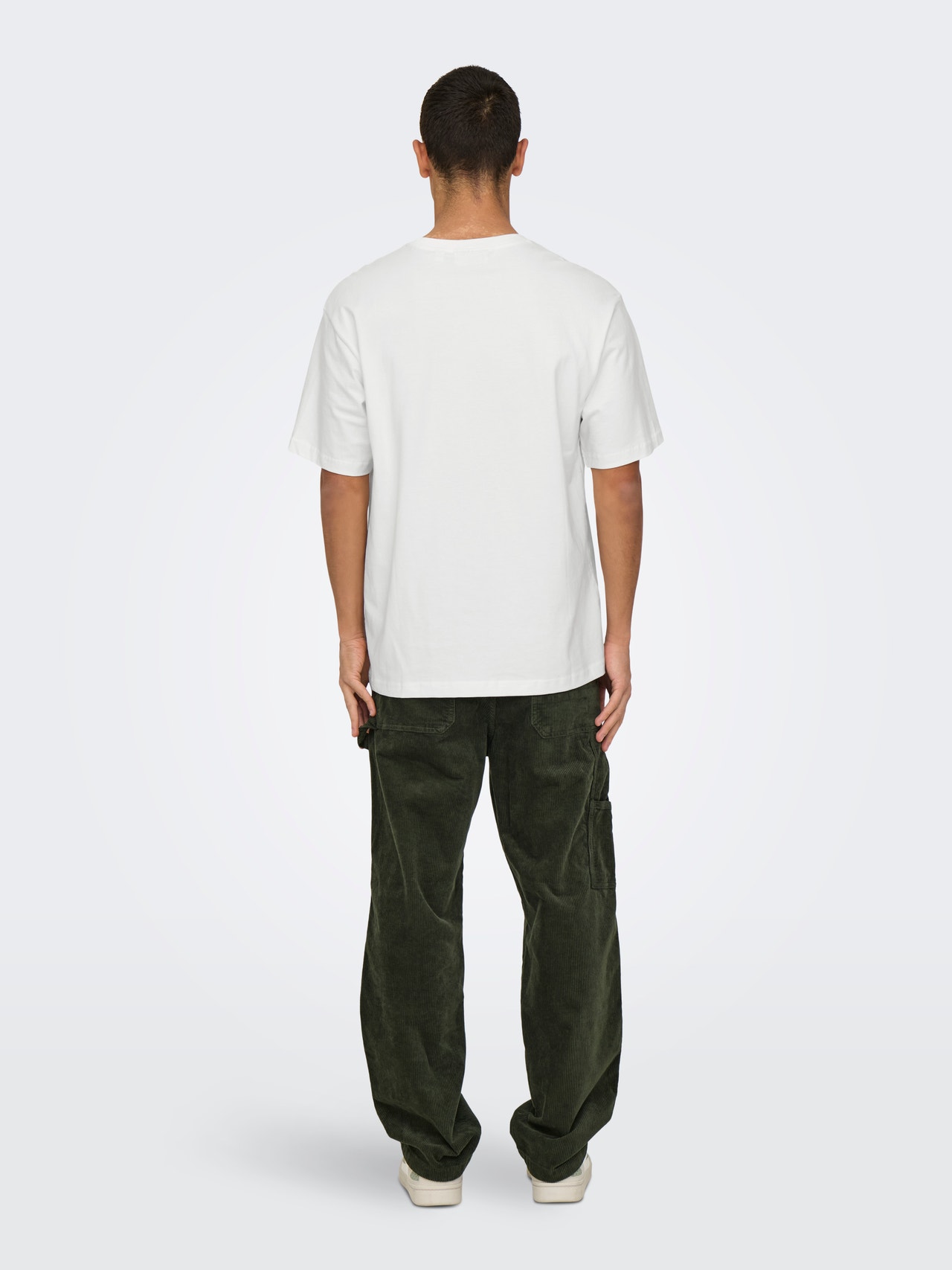 ONLY & SONS ONSCURATED T-shirt -Cloud Dancer - 22030925