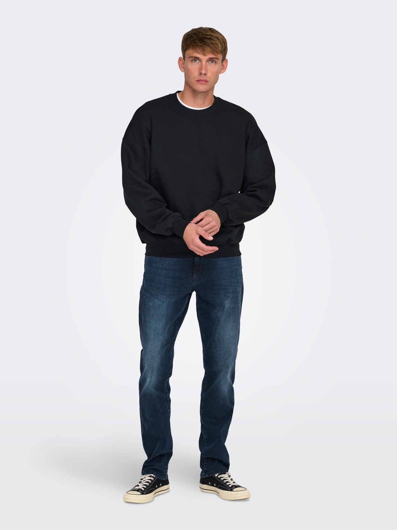 ONLY & SONS ONSTURNER Megztiniai -Black - 22030978