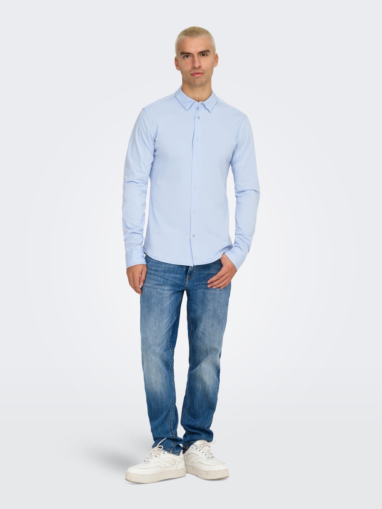 ONLY & SONS ONSROBIN Shirt -Cashmere Blue - 22031023