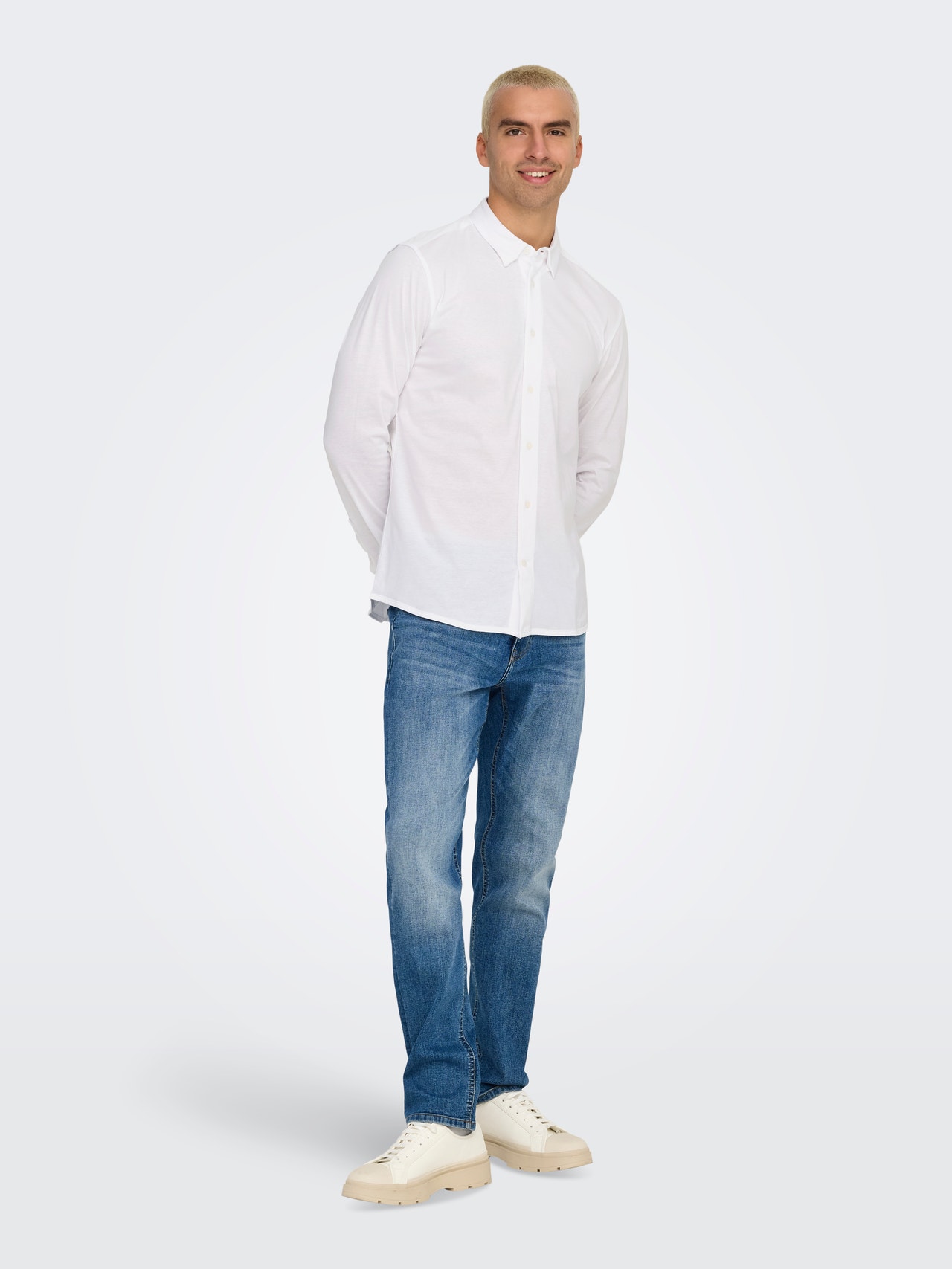 ONLY & SONS ONSROBIN Shirt -Bright White - 22031023