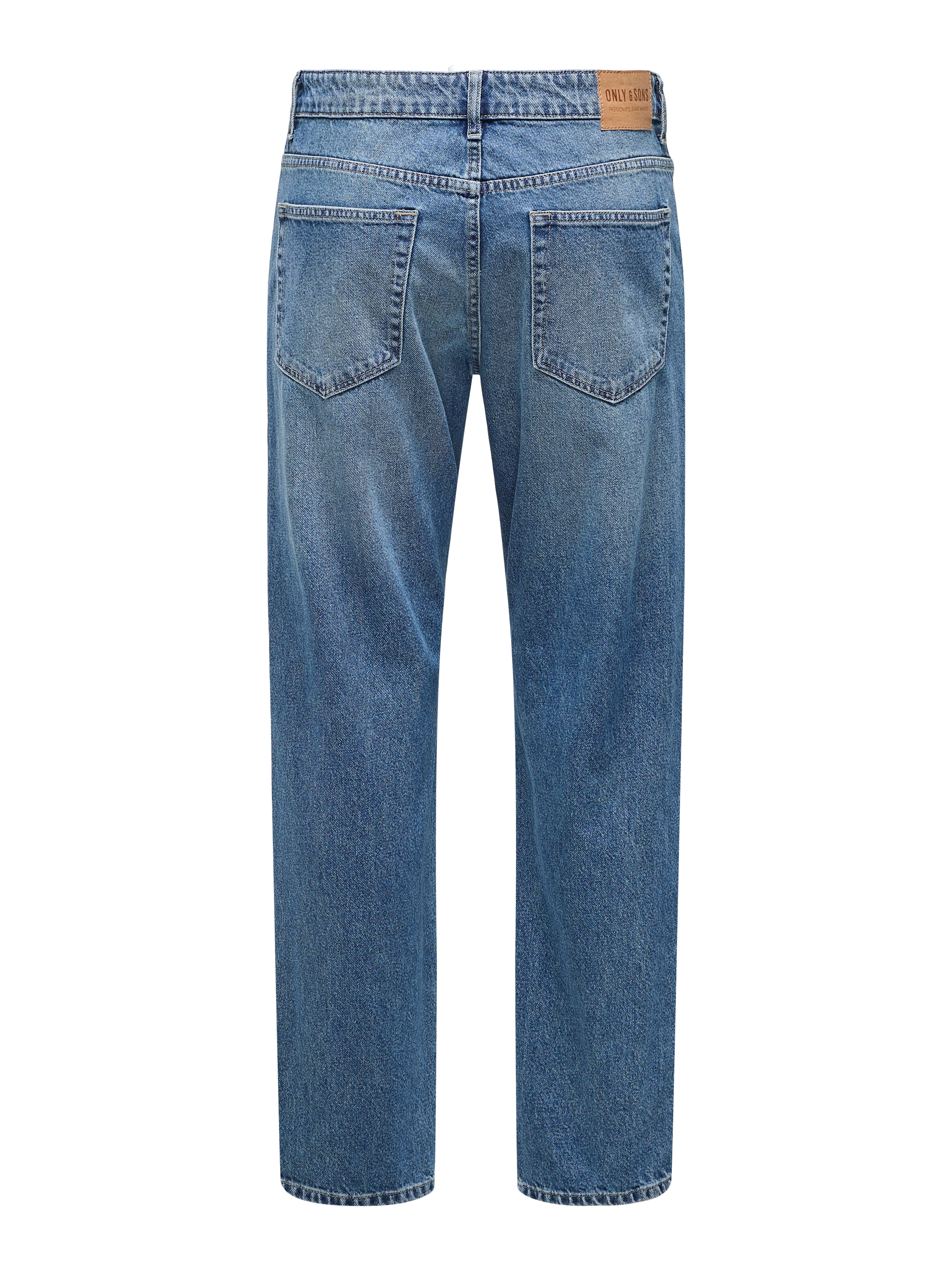 Thumbnail - Onsedge Mittlere Taille Gerade Geschnitten Jeans