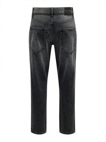 ONLY & SONS Sirge lõige Teksad -Washed Black - 22031147