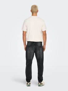ONLY & SONS Sirge lõige Teksad -Washed Black - 22031147