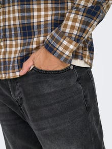 ONLY & SONS Sirge lõige Teksad -Washed Black - 22031147