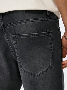 ONLY & SONS Sirge lõige Teksad -Washed Black - 22031147