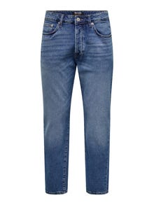 ONLY & SONS Sirge lõige Teksad -Medium Blue Denim - 22031147