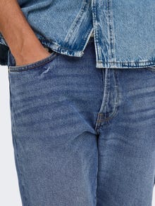 ONLY & SONS Sirge lõige Teksad -Medium Blue Denim - 22031147