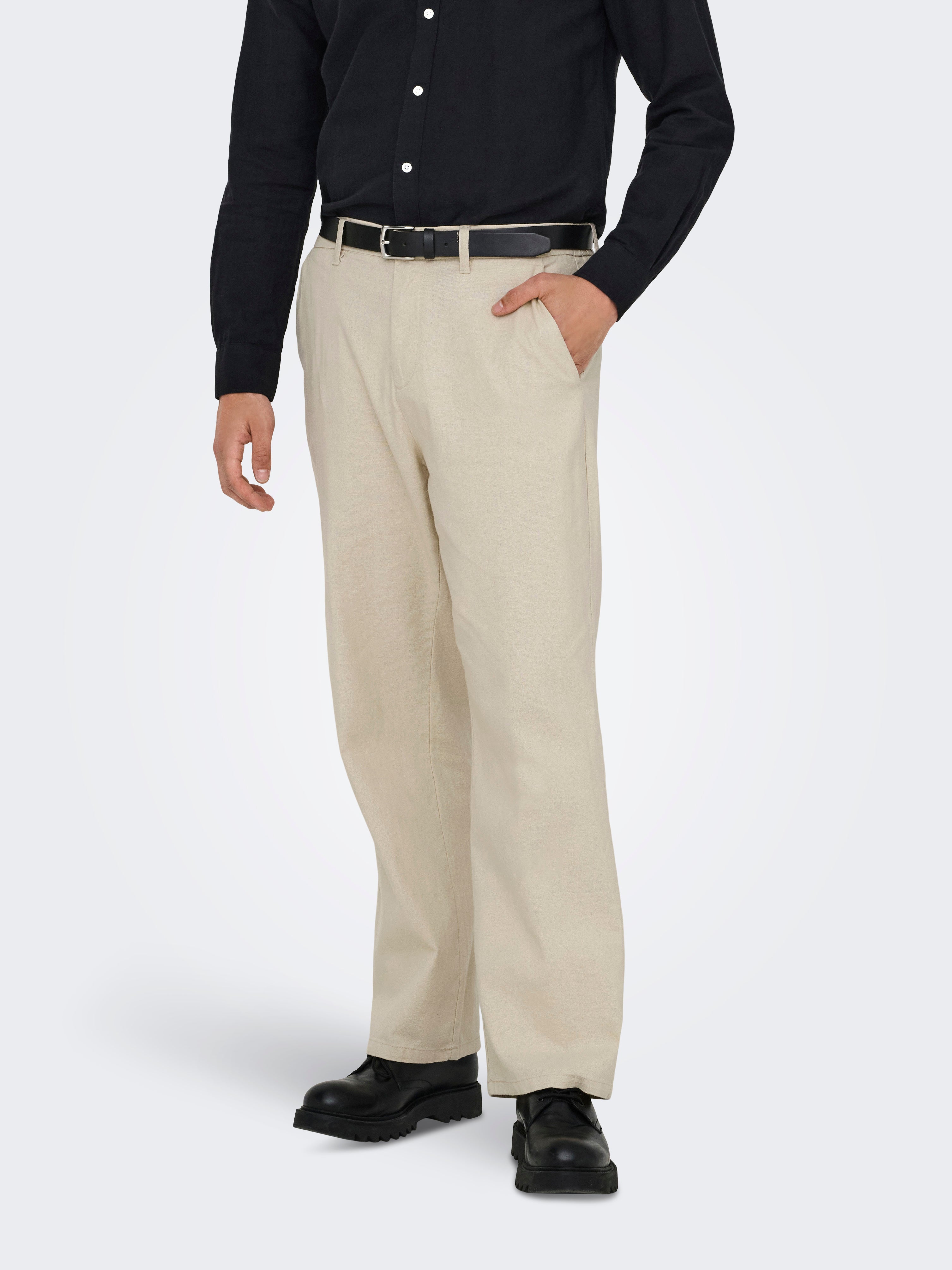 Onsbob Locker Geschnitten Hose
