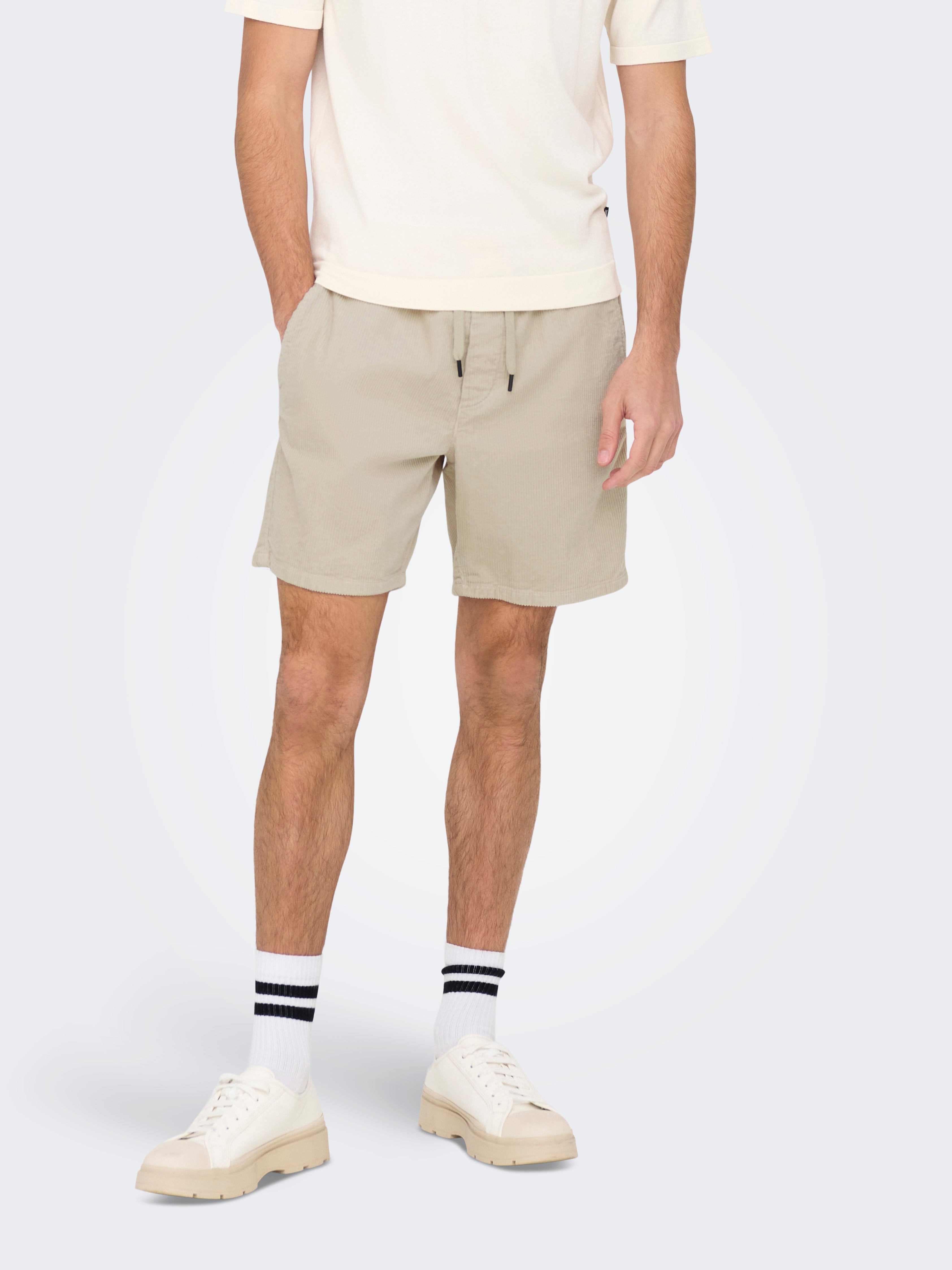 Onstel Normal Geschnitten Shorts