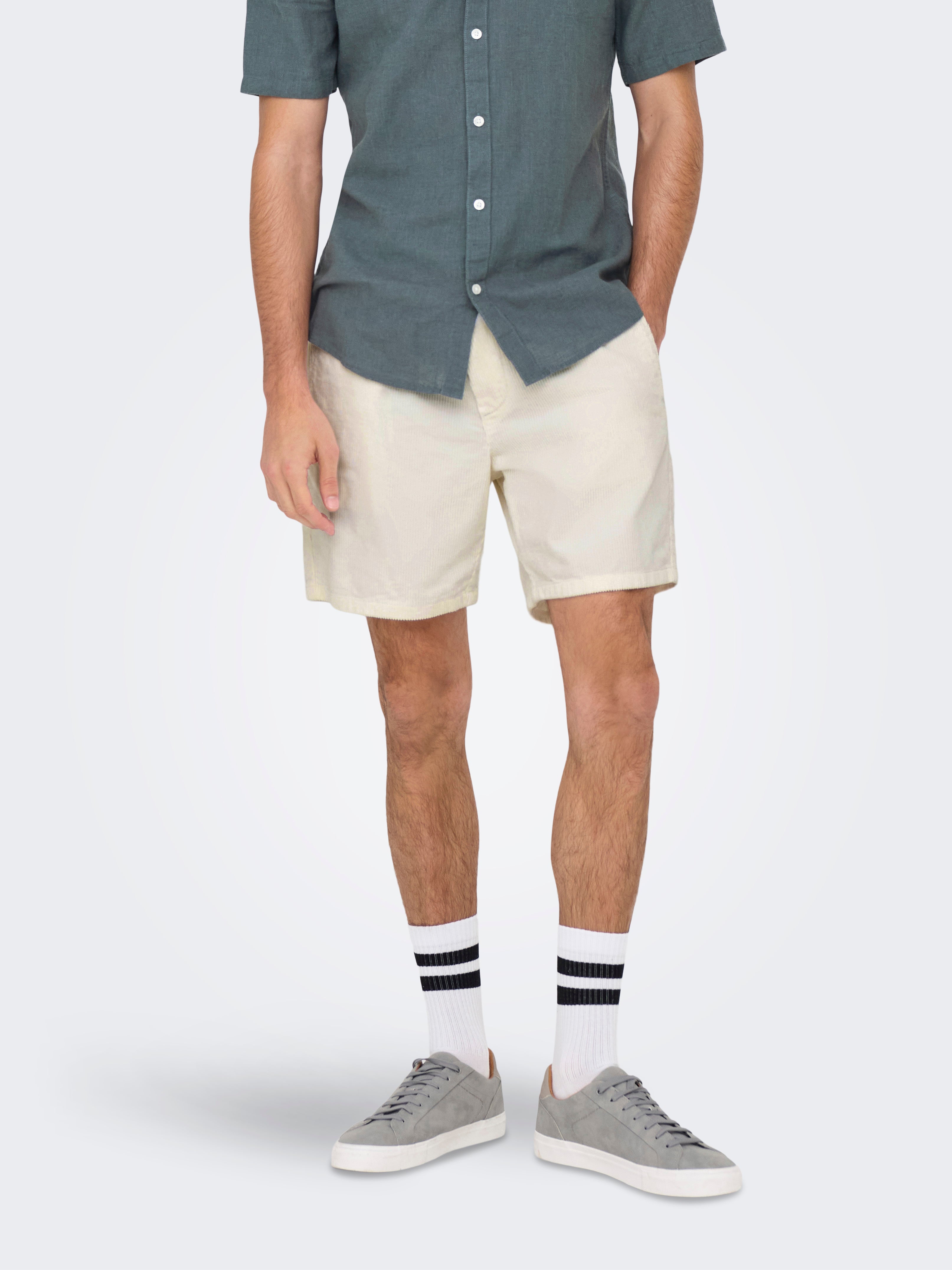 Onstel Normal Geschnitten Shorts