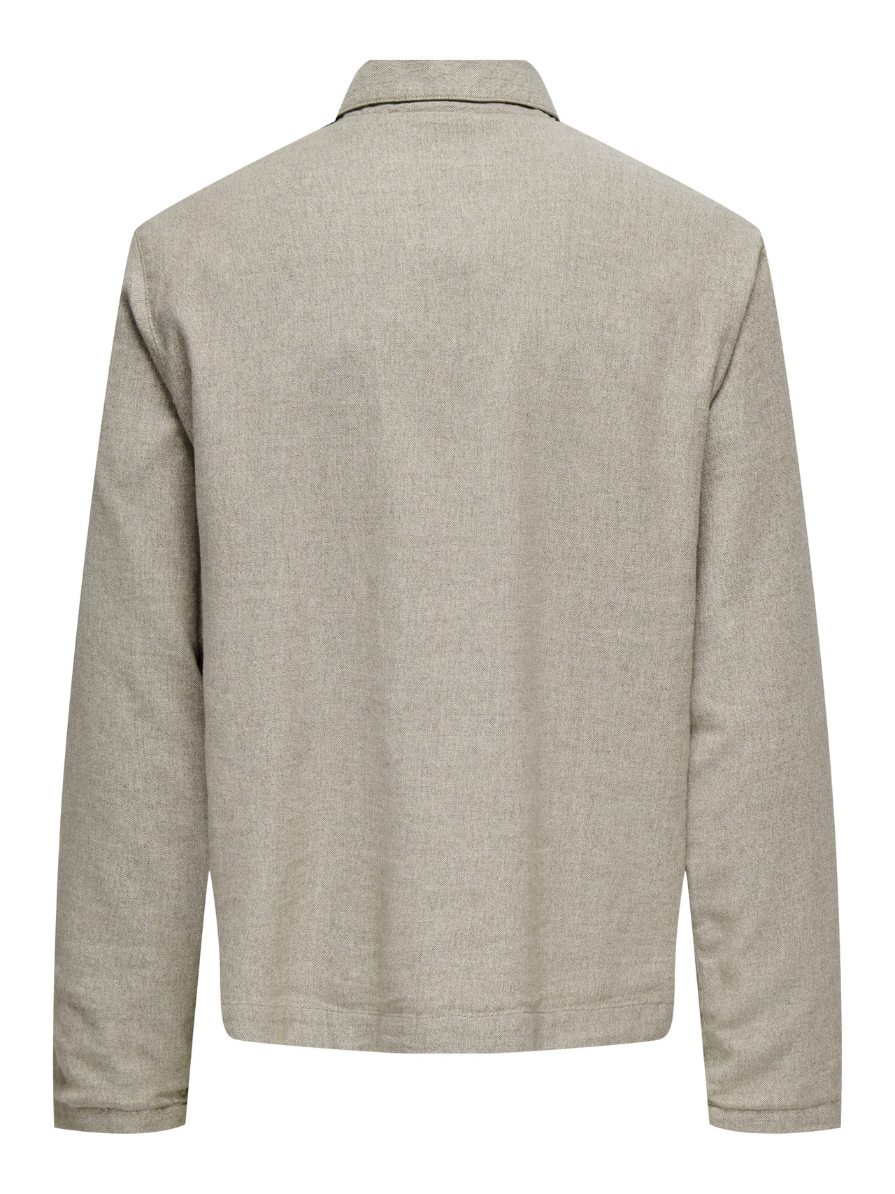 ONLY & SONS V-kaelus Jope -Raw Ecru - 22031579