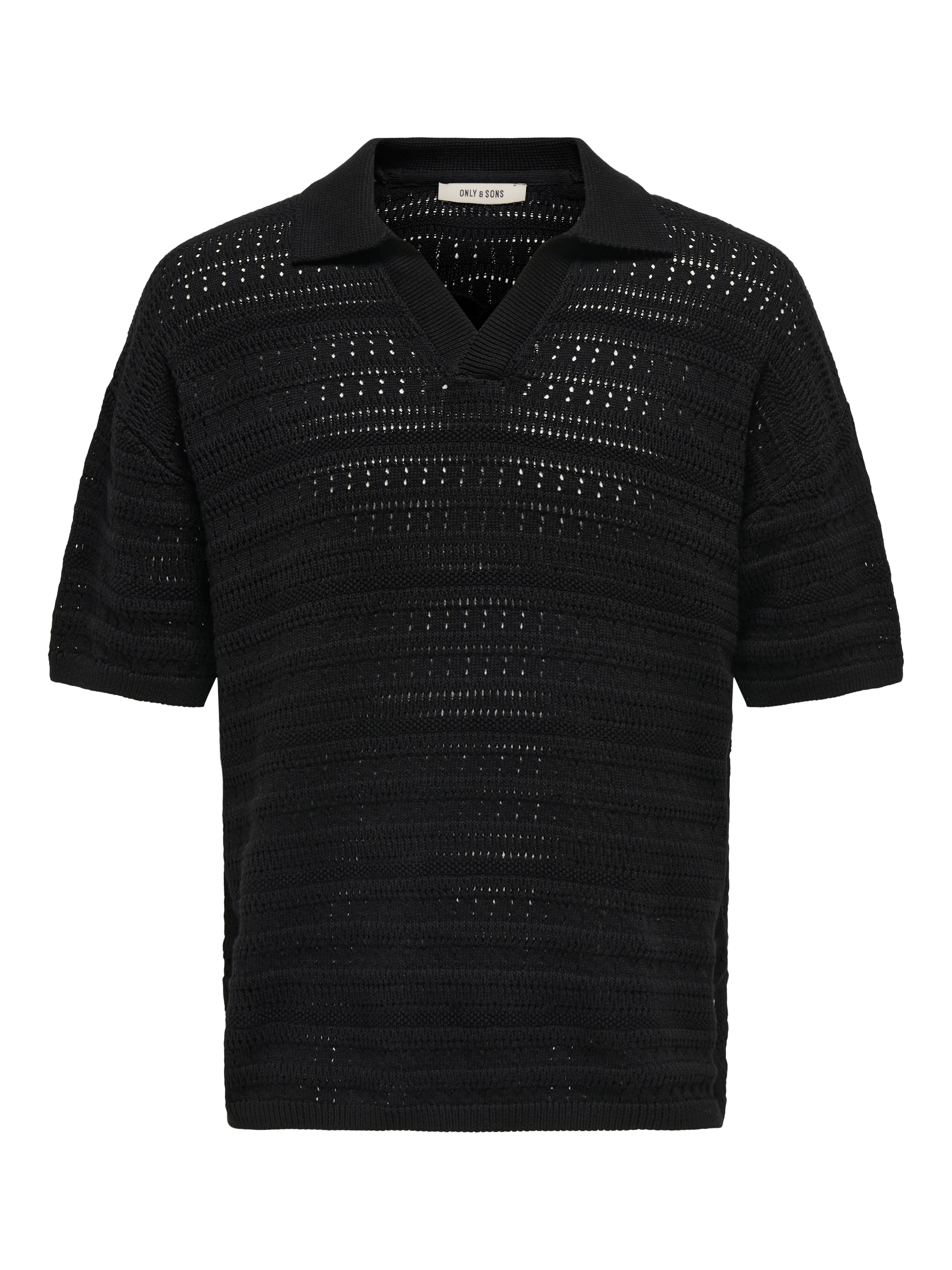 Thumbnail - Onsgrayson Gestricktes Poloshirt