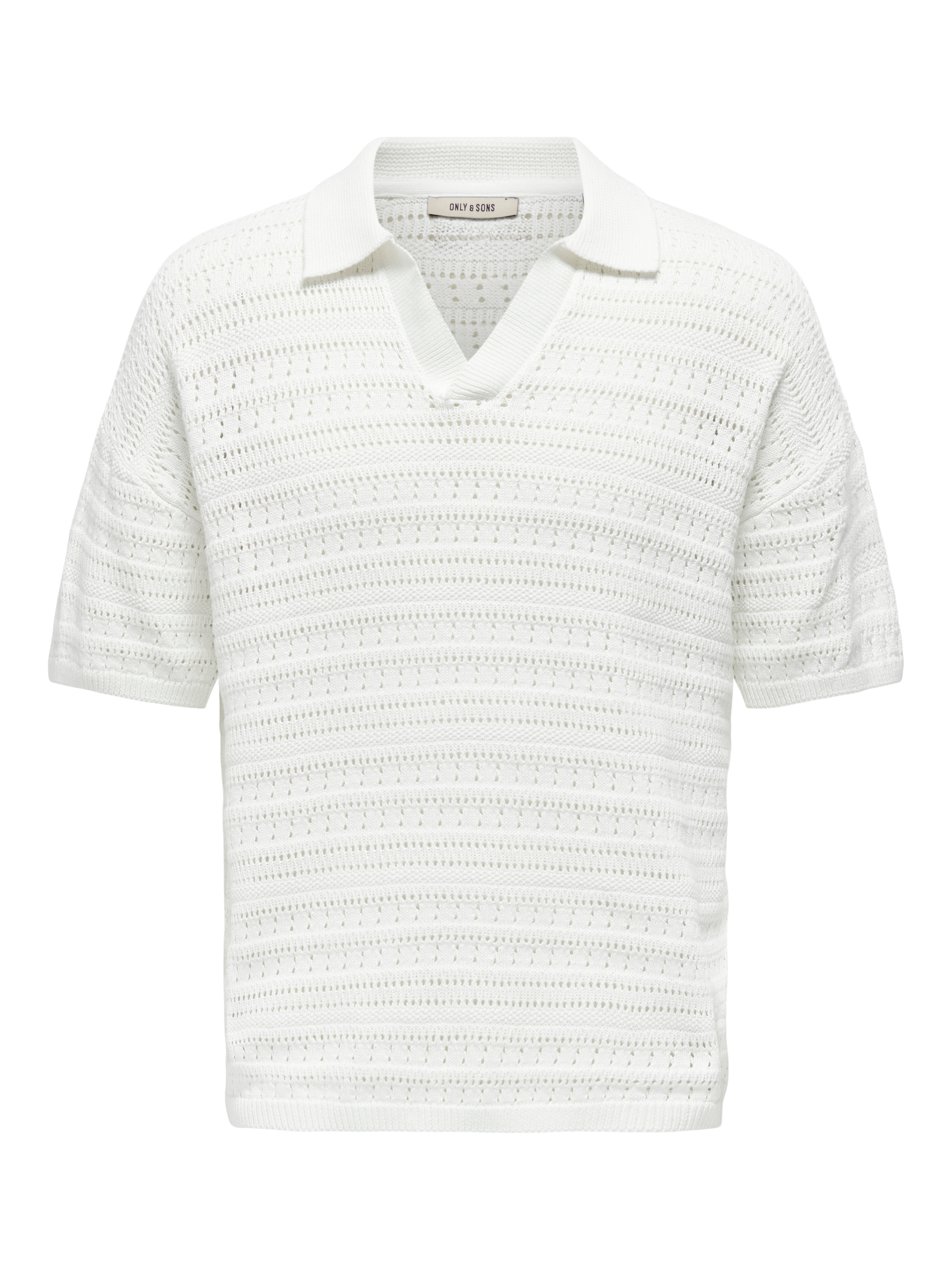 Thumbnail - Onsgrayson Gestricktes Poloshirt