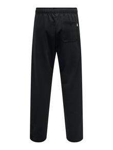 ONLY & SONS Avar lõige Püksid -Black - 22031973