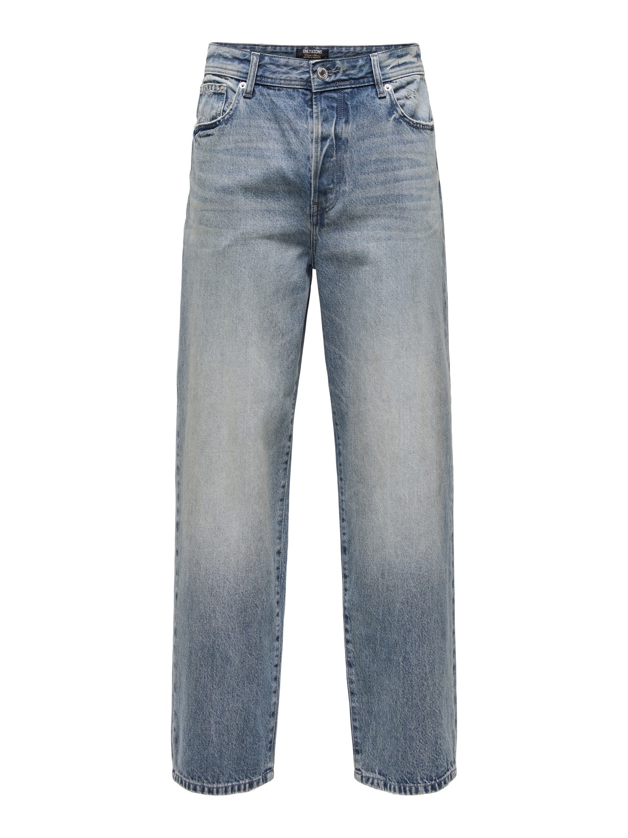 ONLY & SONS Ruumikas lõige Keskmine vöökoht Teksad -Special Blue Grey Denim - 22032218