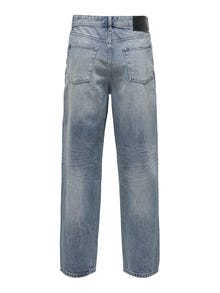 ONLY & SONS Ruumikas lõige Keskmine vöökoht Teksad -Special Blue Grey Denim - 22032218