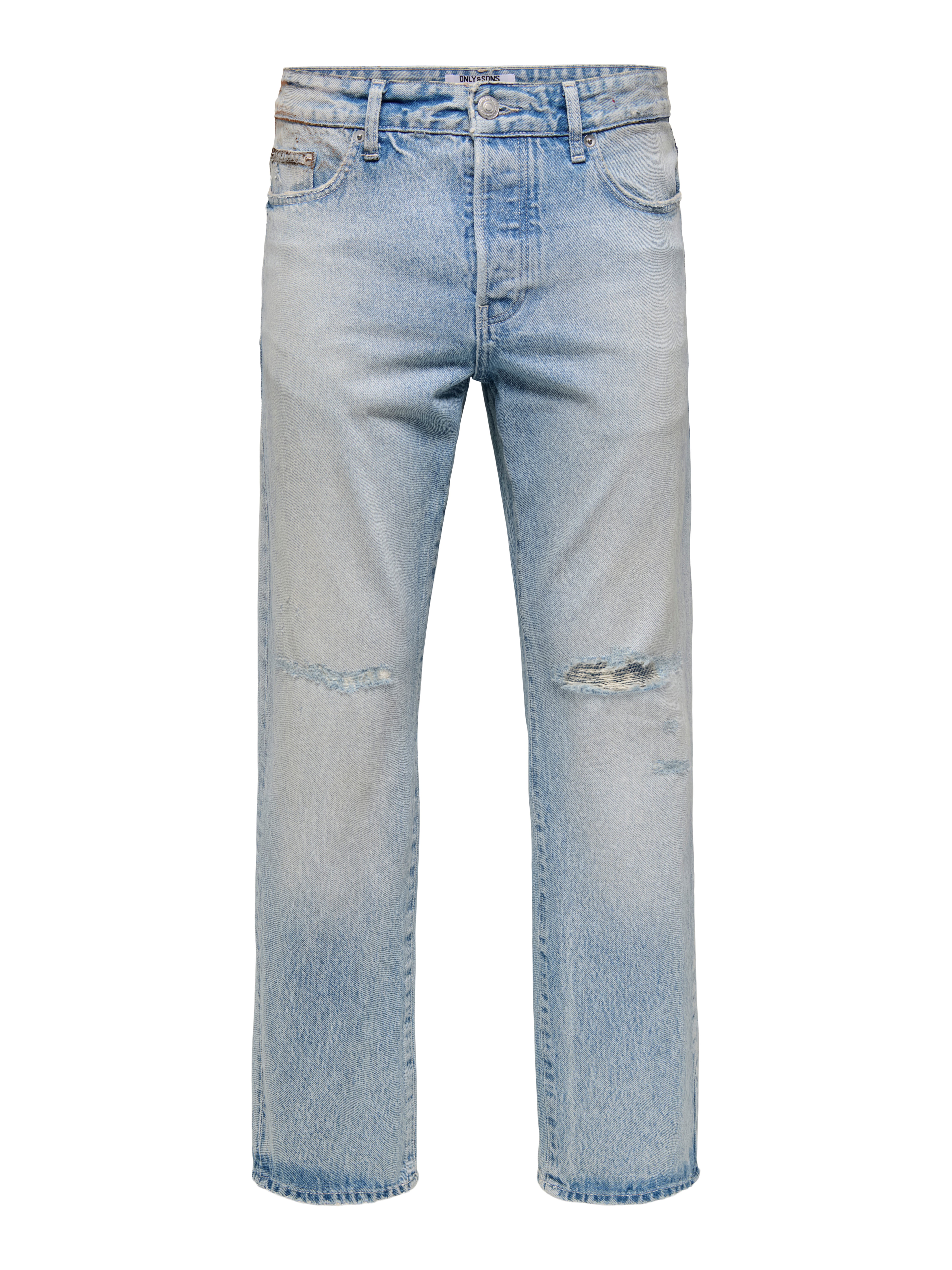 Thumbnail - Onsedge Mittlere Taille Gerade Geschnitten Jeans