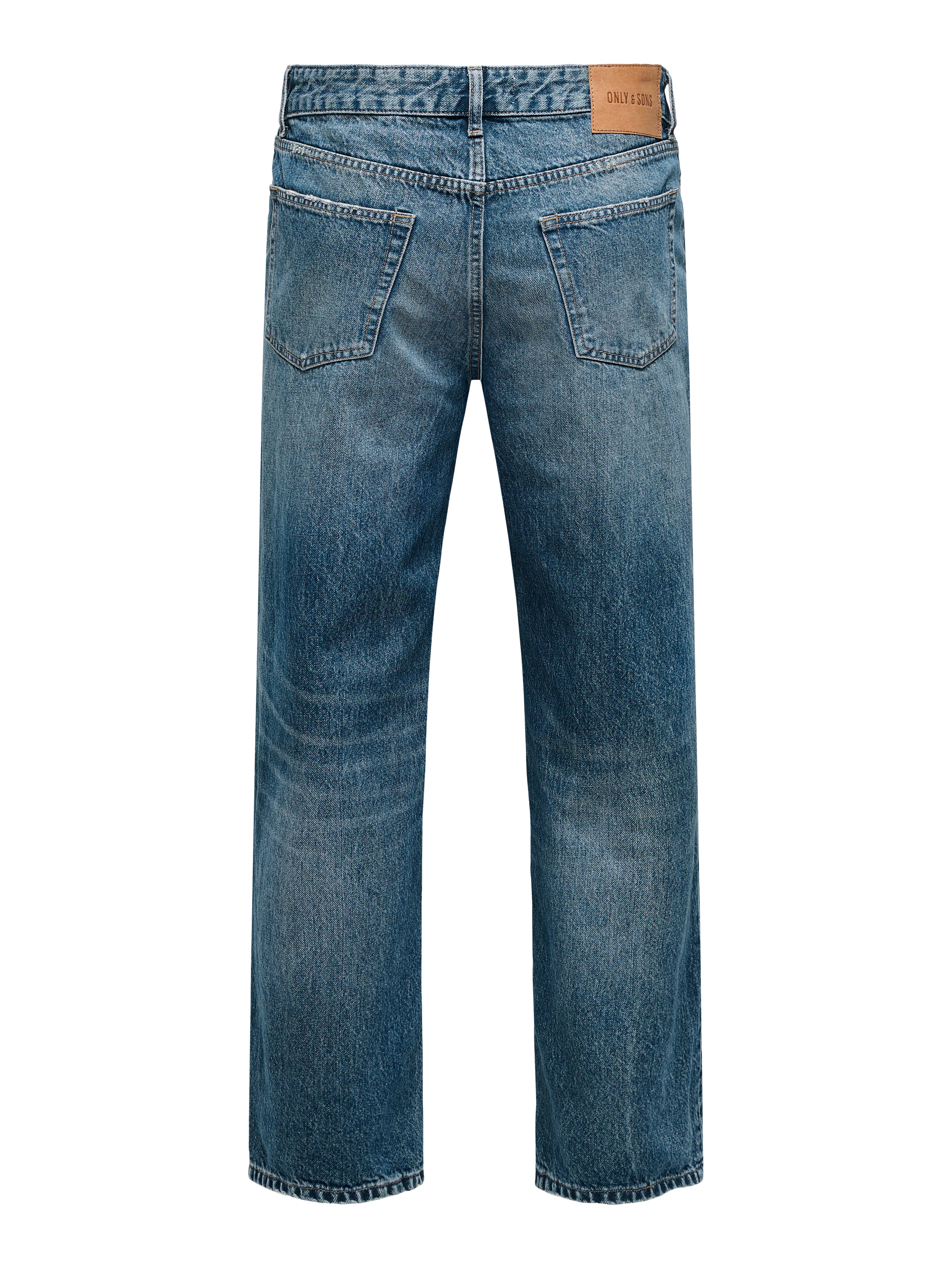 Thumbnail - Onsedge Mittlere Taille Gerade Geschnitten Jeans