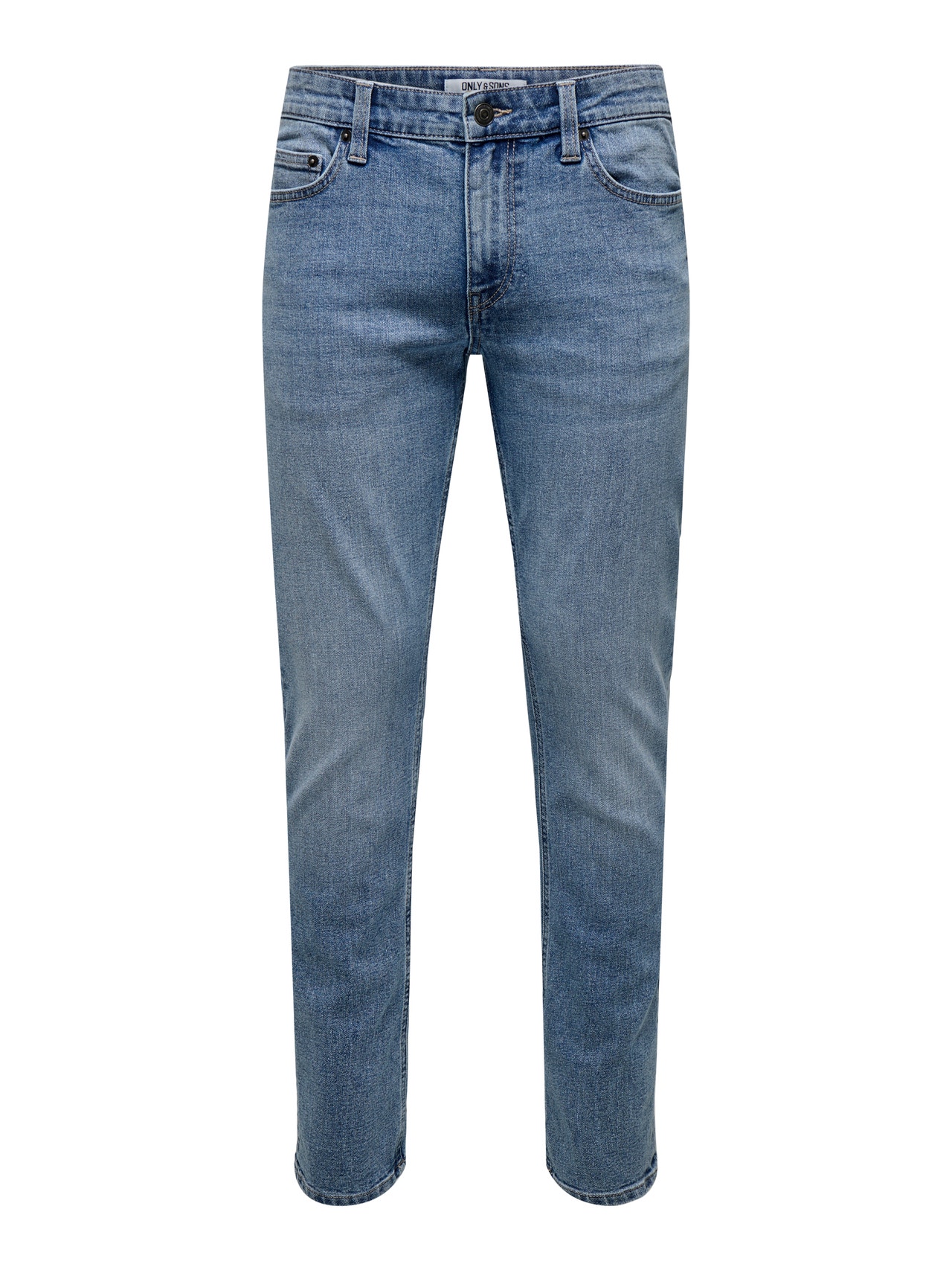 ONLY & SONS Tavapärane lõige Madal värvel Teksad -Light Blue Denim - 22032529