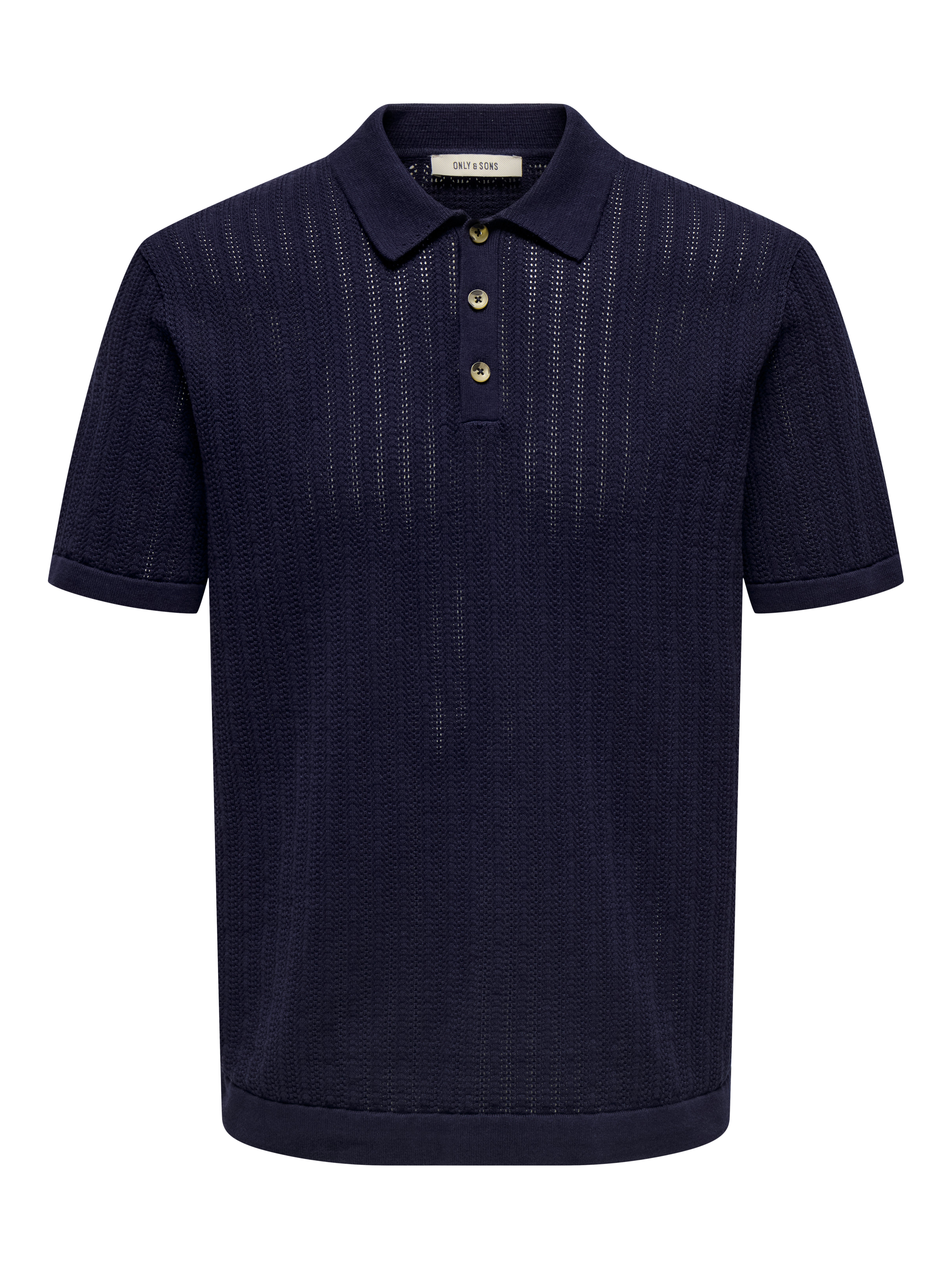 Thumbnail - Onsmoon Gestricktes Poloshirt
