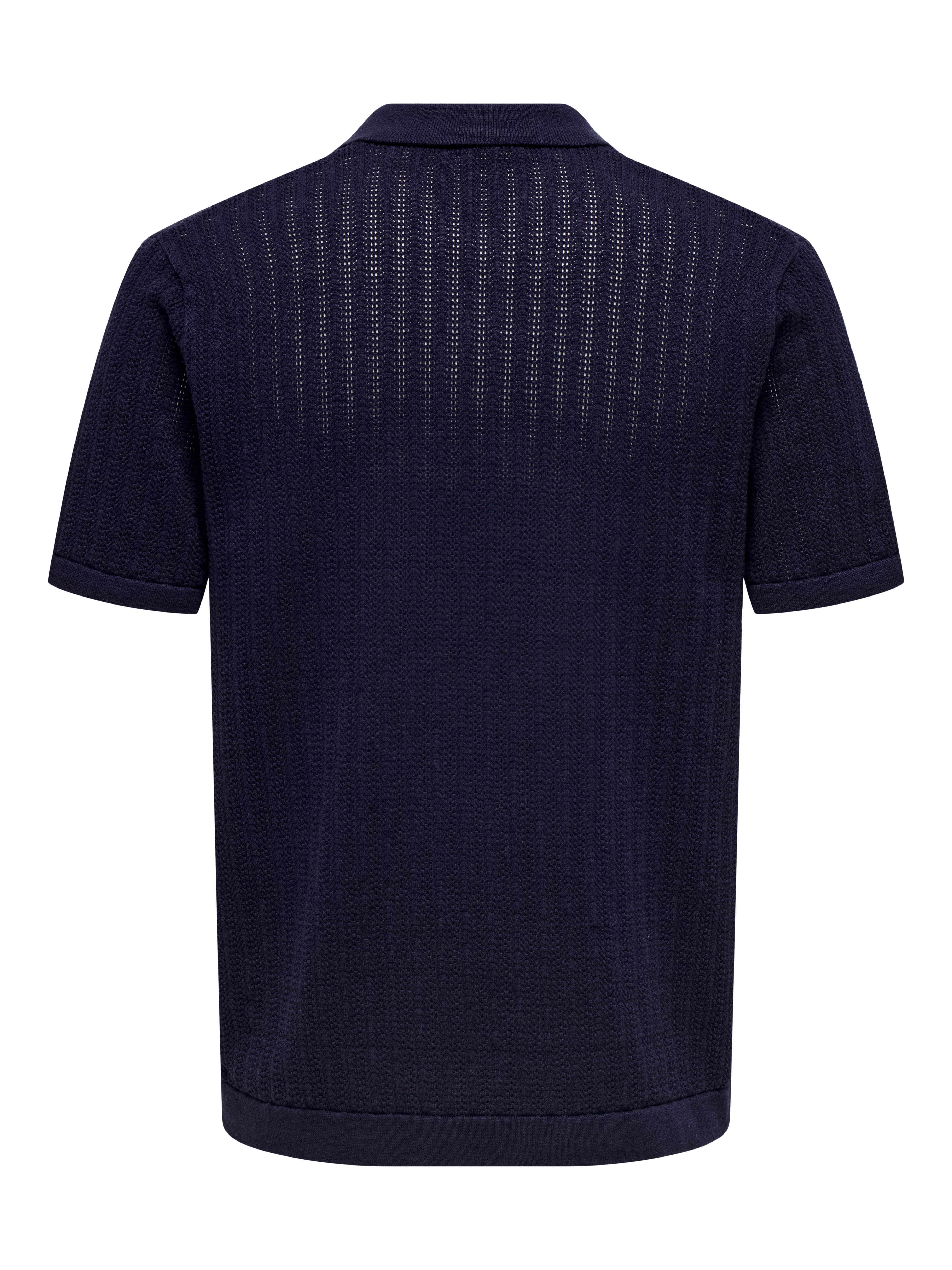 Thumbnail - Onsmoon Gestricktes Poloshirt