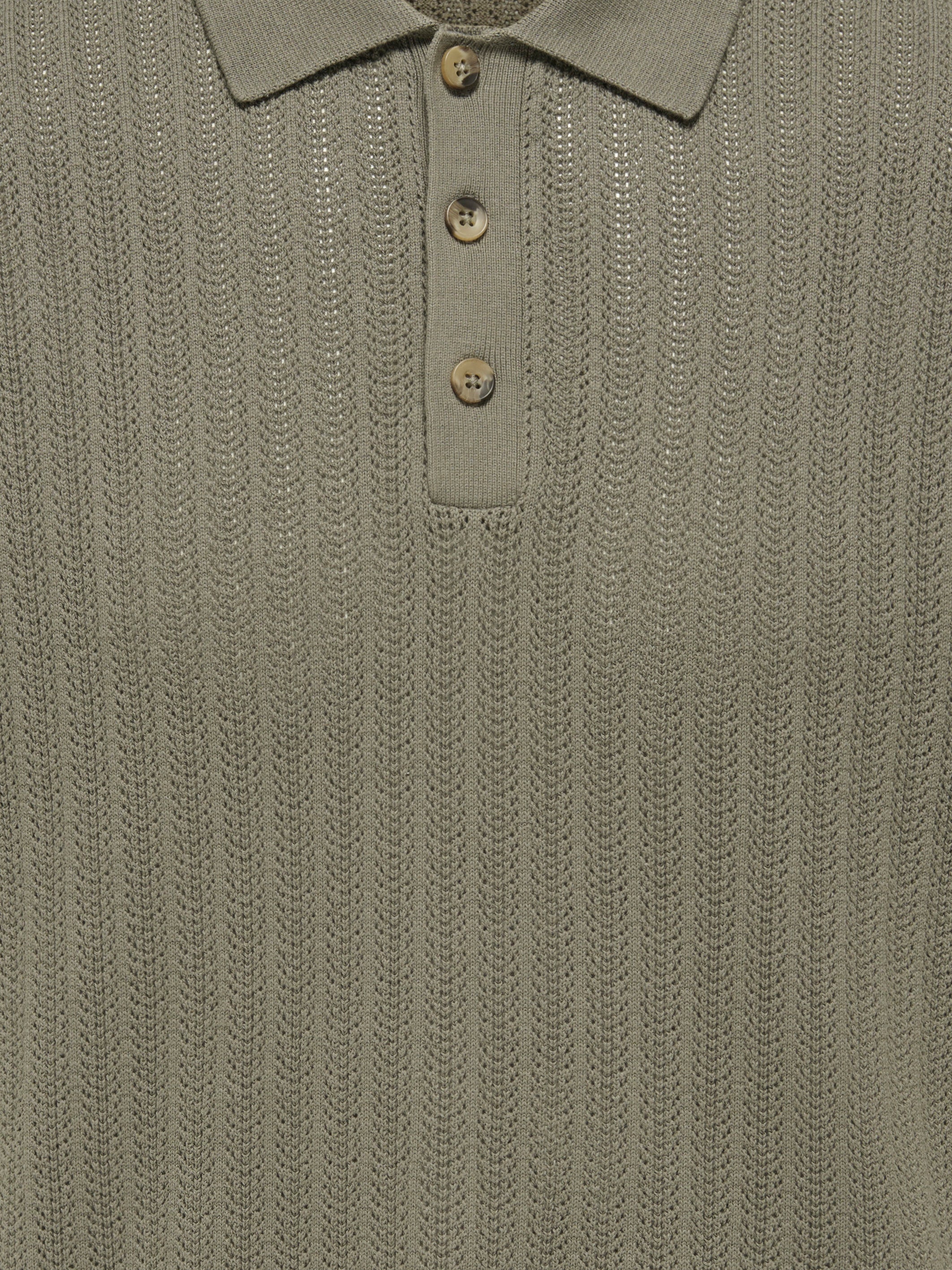 Thumbnail - Onsmoon Gestricktes Poloshirt