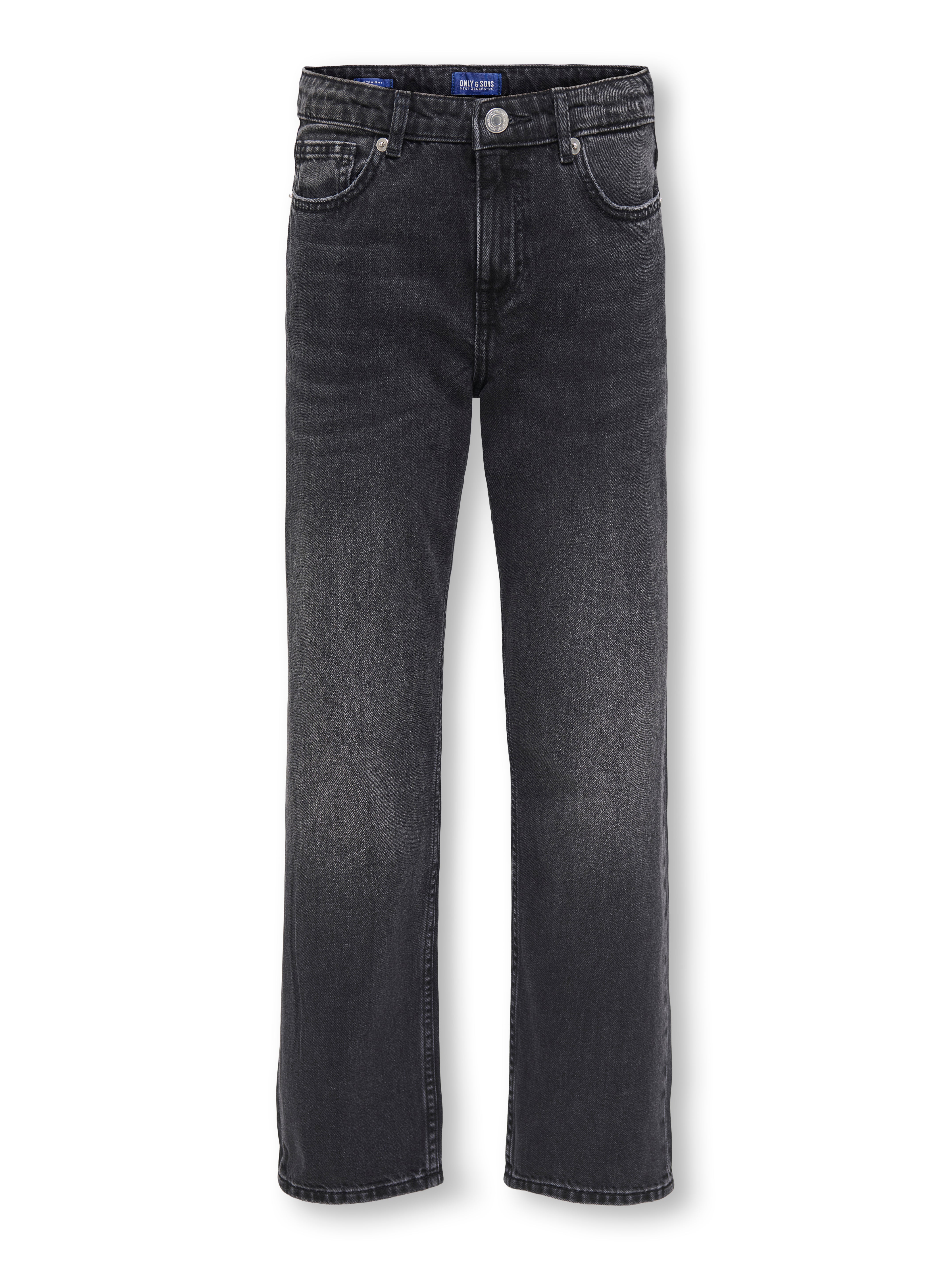 Thumbnail - Osjedge Mid Rise Gerade Geschnitten Jeans