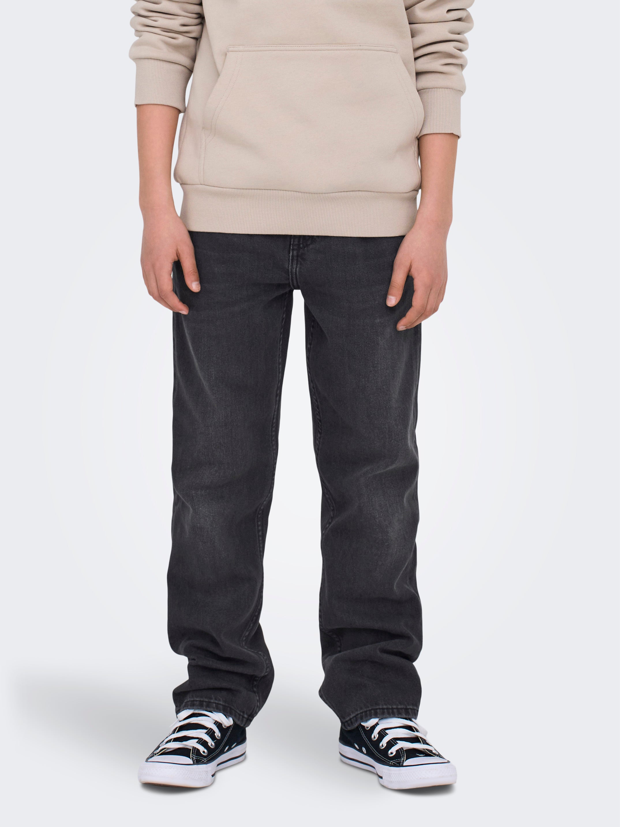 Thumbnail - Osjedge Mid Rise Gerade Geschnitten Jeans