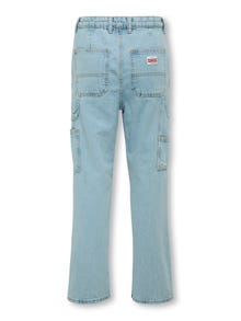 ONLY & SONS OSJEDGE Mid waist Ίσια εφαρμογή Τζιν -Light Blue Denim - 22032787