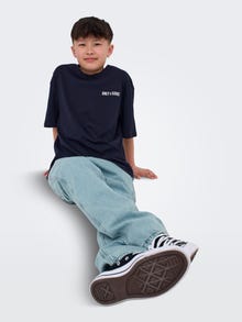 ONLY & SONS OSJEDGE Mid waist Ίσια εφαρμογή Τζιν -Light Blue Denim - 22032787