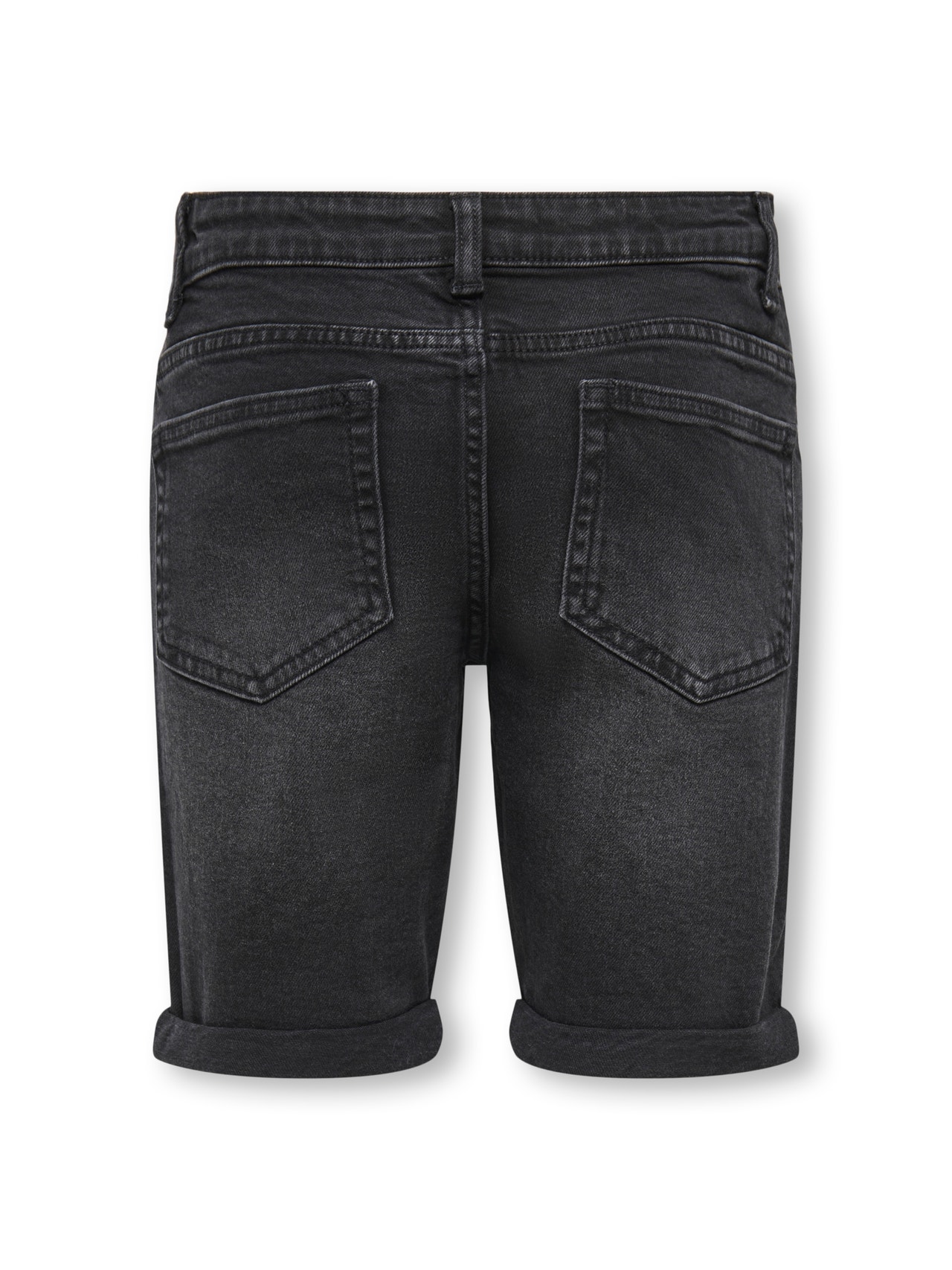ONLY & SONS Redovno prianjanje Srednji uspon JUNIOR Kratke hlače -Washed Black - 22032796