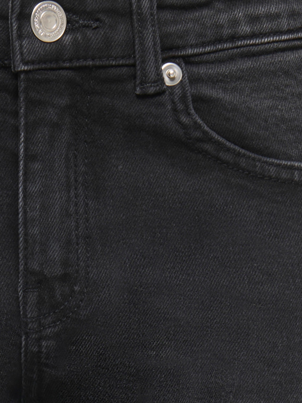 ONLY & SONS Redovno prianjanje Srednji uspon JUNIOR Kratke hlače -Washed Black - 22032796