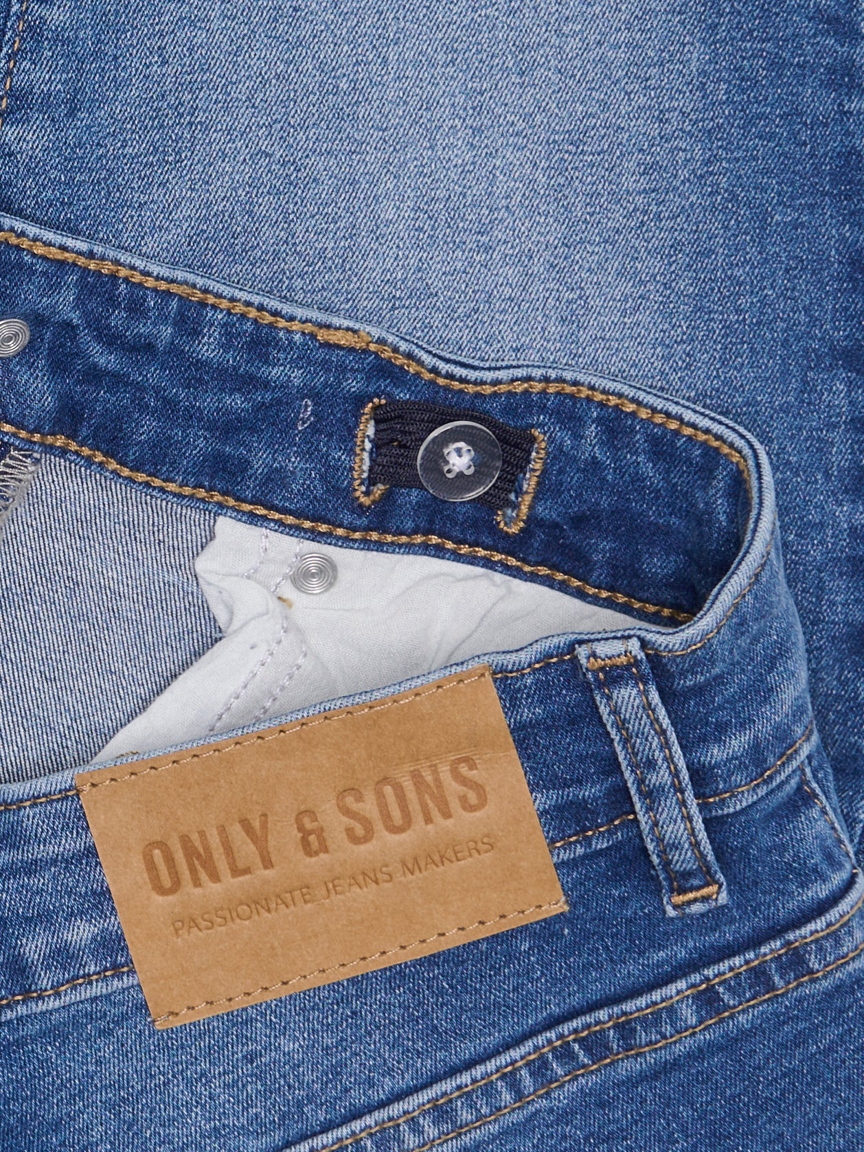 Thumbnail - Osjyoke Mid Rise Verjüngt Jeans