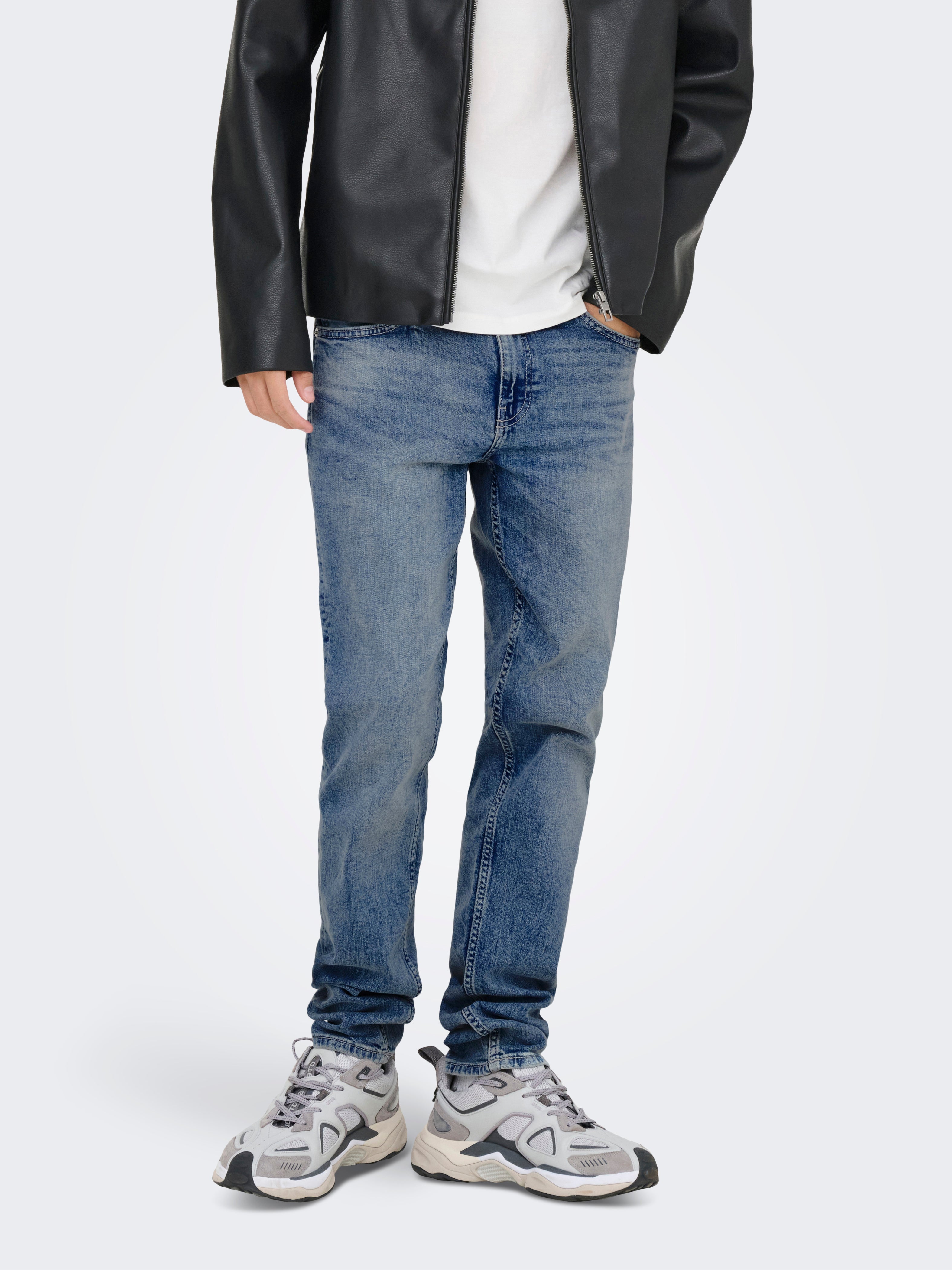 Onsloom Niedrige Taille Slim Fit Jeans