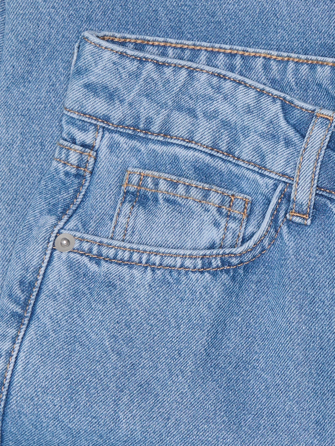 Thumbnail - Osjfade Mid Rise Locker Geschnitten Jeans