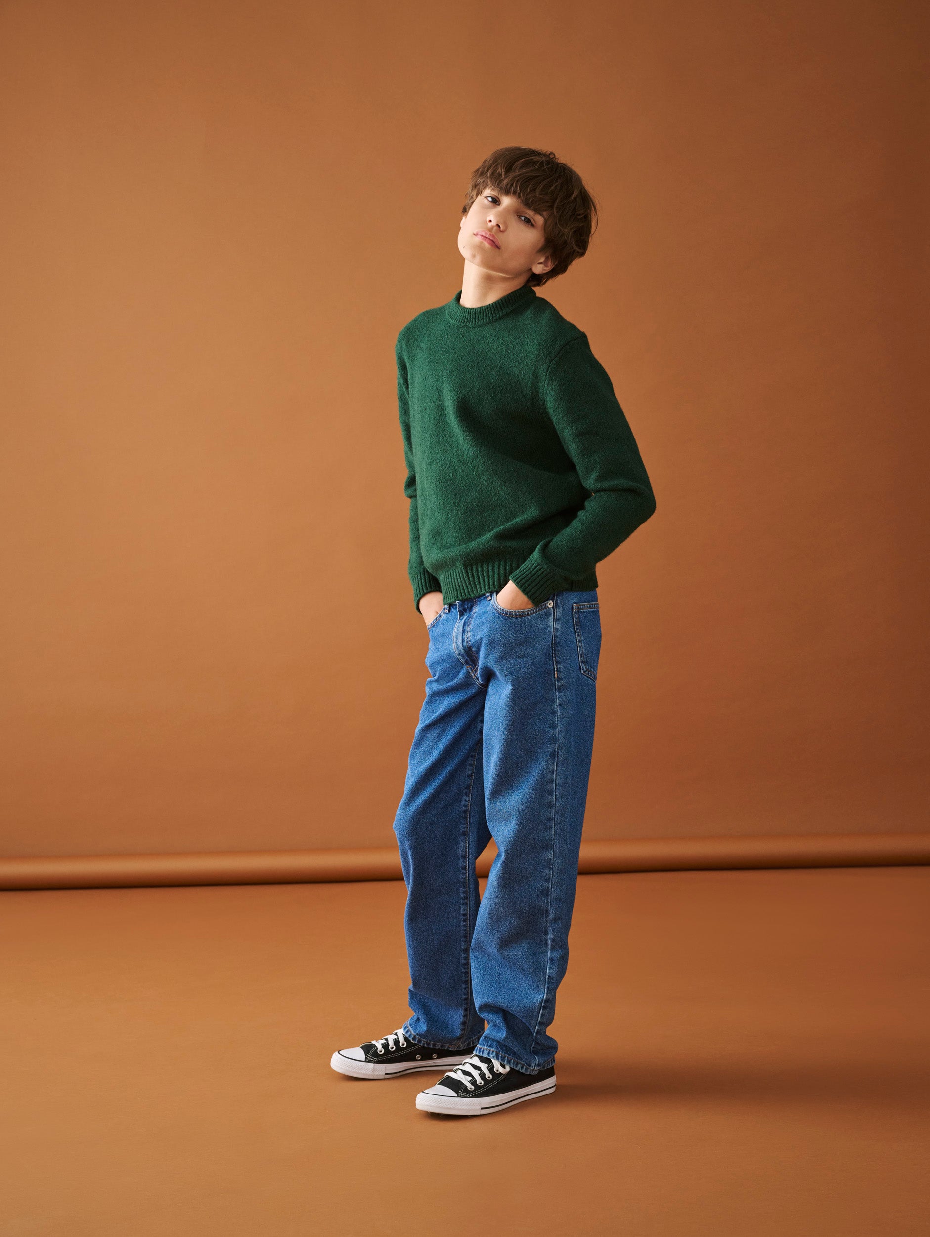 Thumbnail - Osjfade Locker Geschnitten Jeans