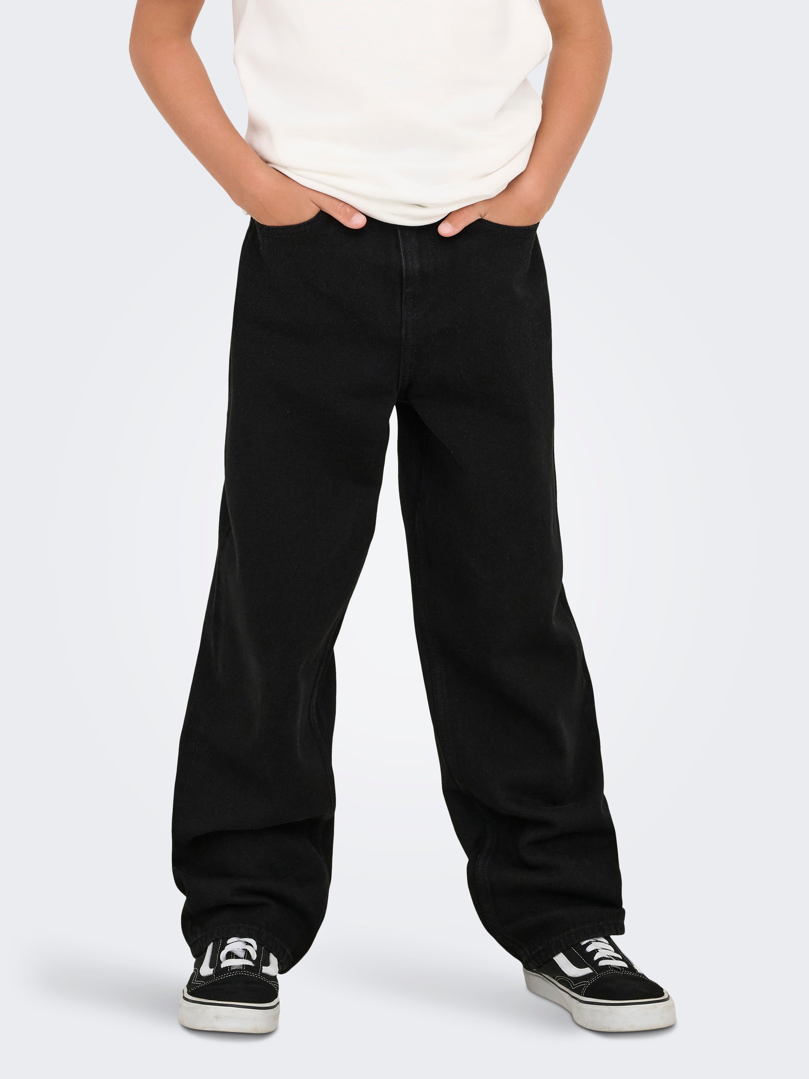 Osjfade Mid Rise Locker Geschnitten Jeans