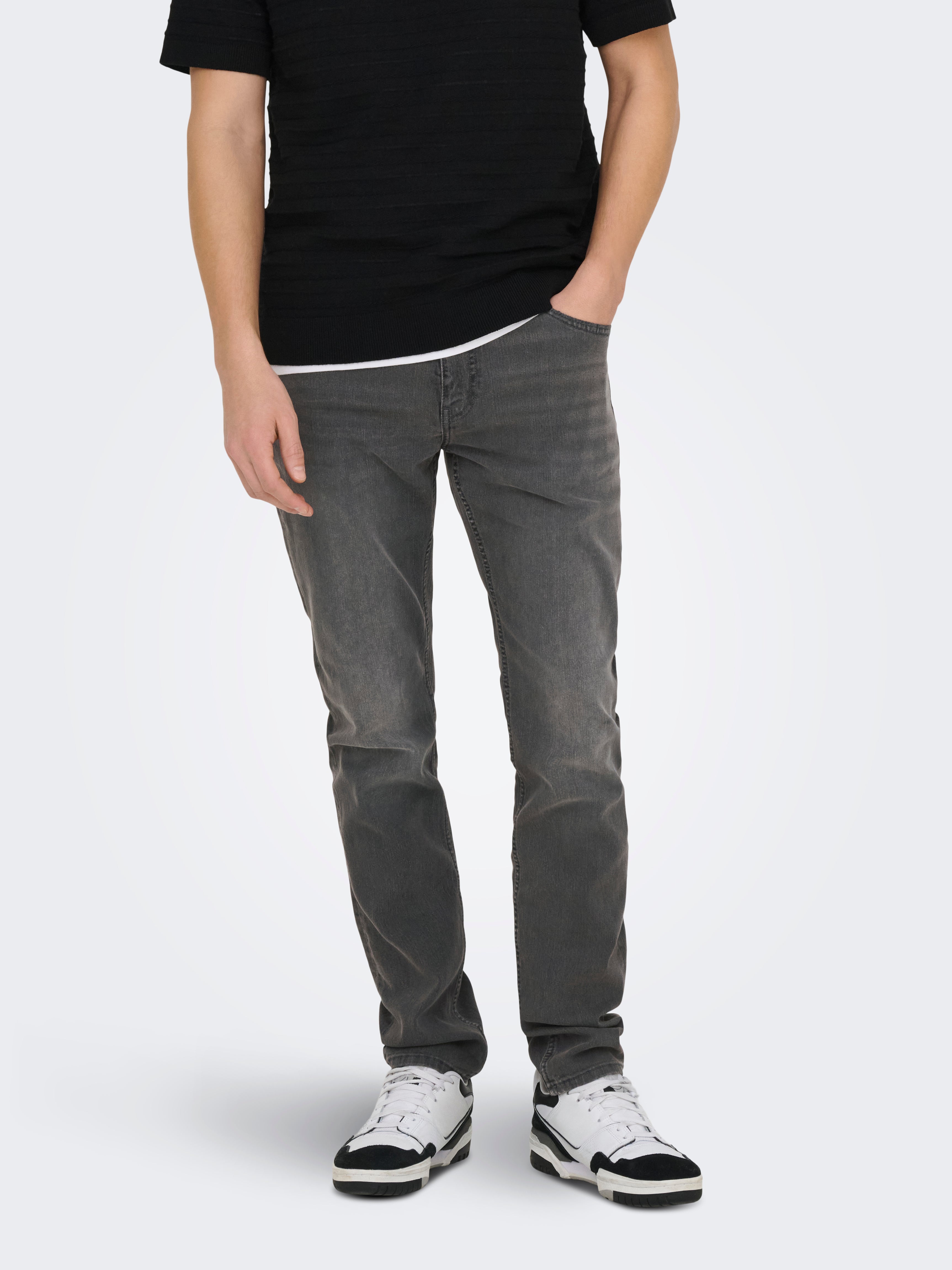 Onsloom Niedrige Taille Slim Fit Jeans