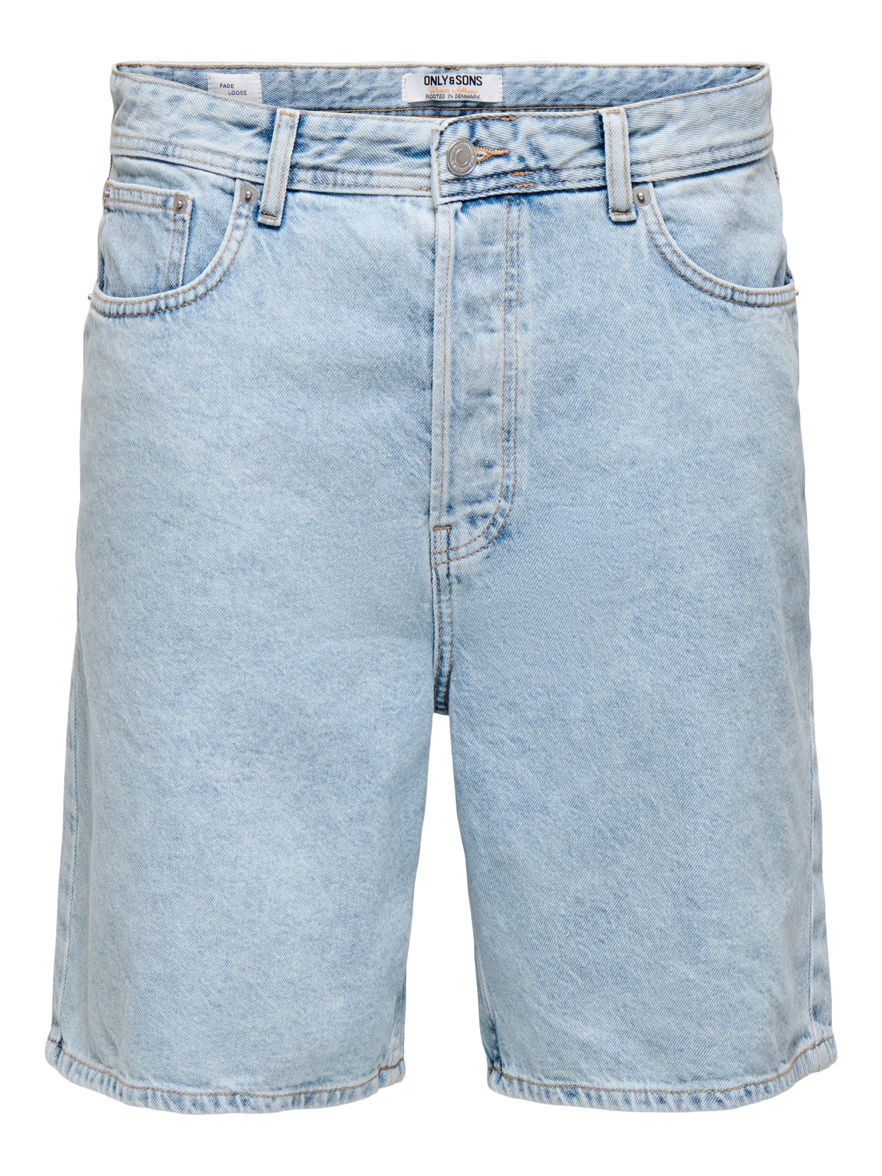 Onsfade Mittlere Taille Locker Geschnitten Shorts